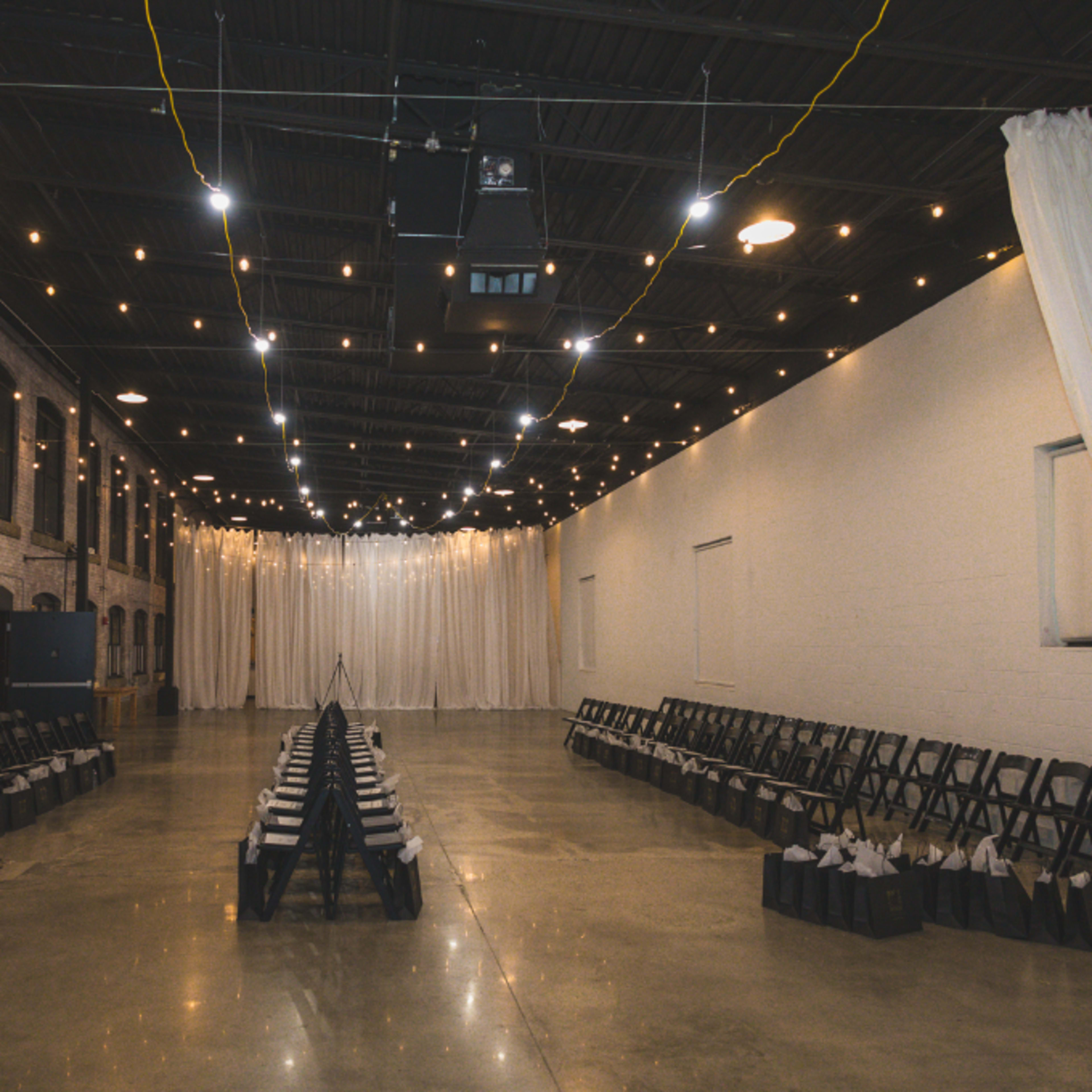 Industrial Chic Blank Canvas with Furniture Inventory, Lighting, and Technology Image in Kalivas Union, Manchester, NH
