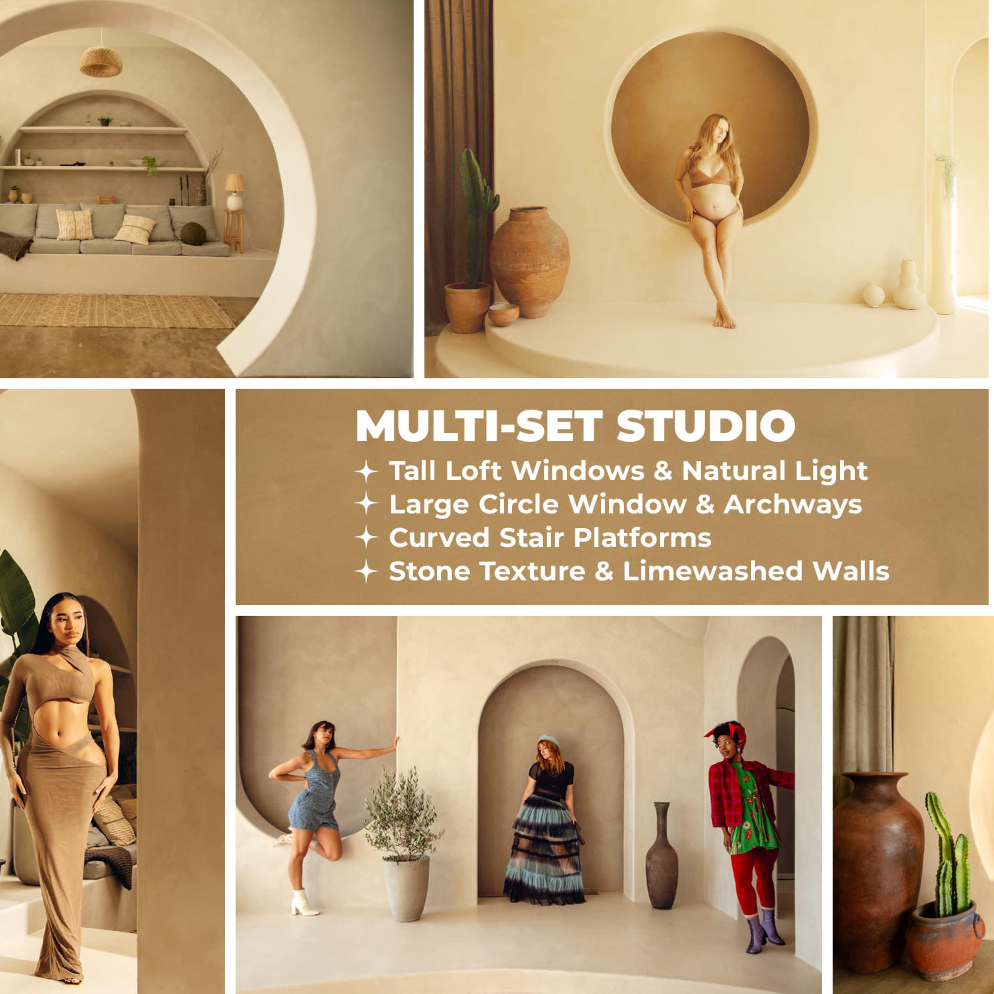 Brand New! The Terra Loft: Natural Earth-Tone Multi-Set Studio in DTLA | 719 Studios Image in Central LA, Los Angeles, CA