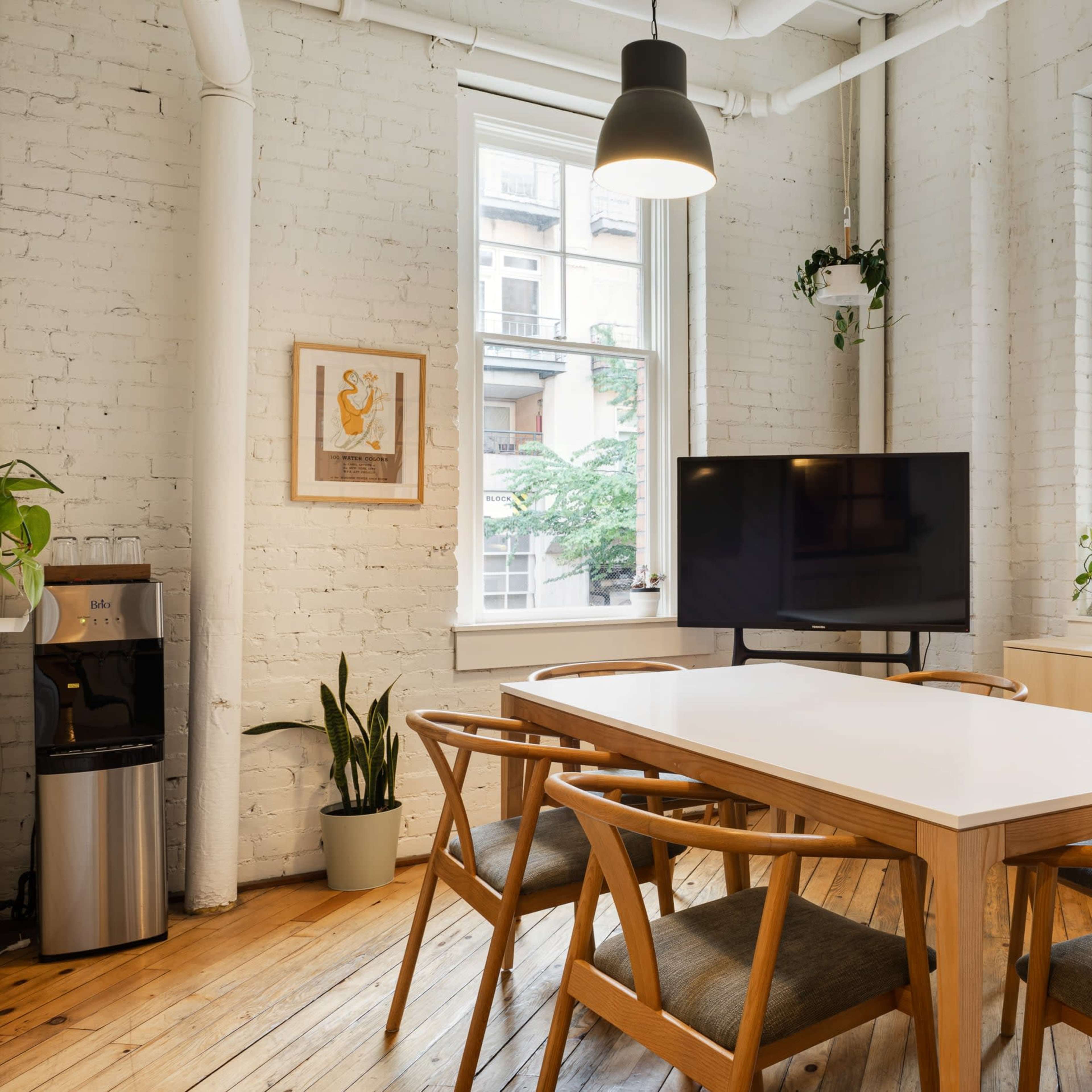 Creative Small Meeting Space with Natural Light Image in Belltown, Seattle, WA