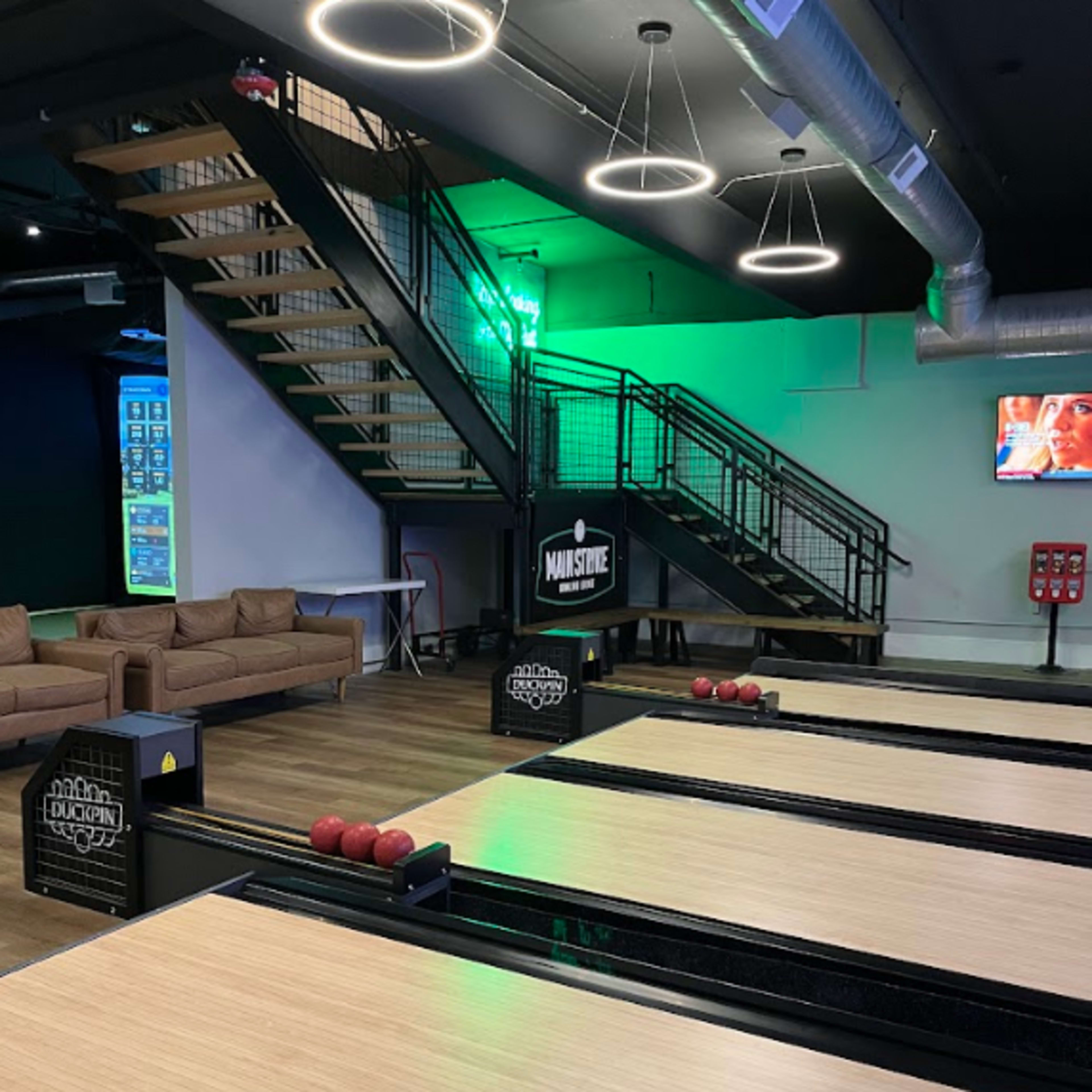 Modern Duckpin Bowling Lounge for Memorable Events Image in Doylestown, Doylestown, PA