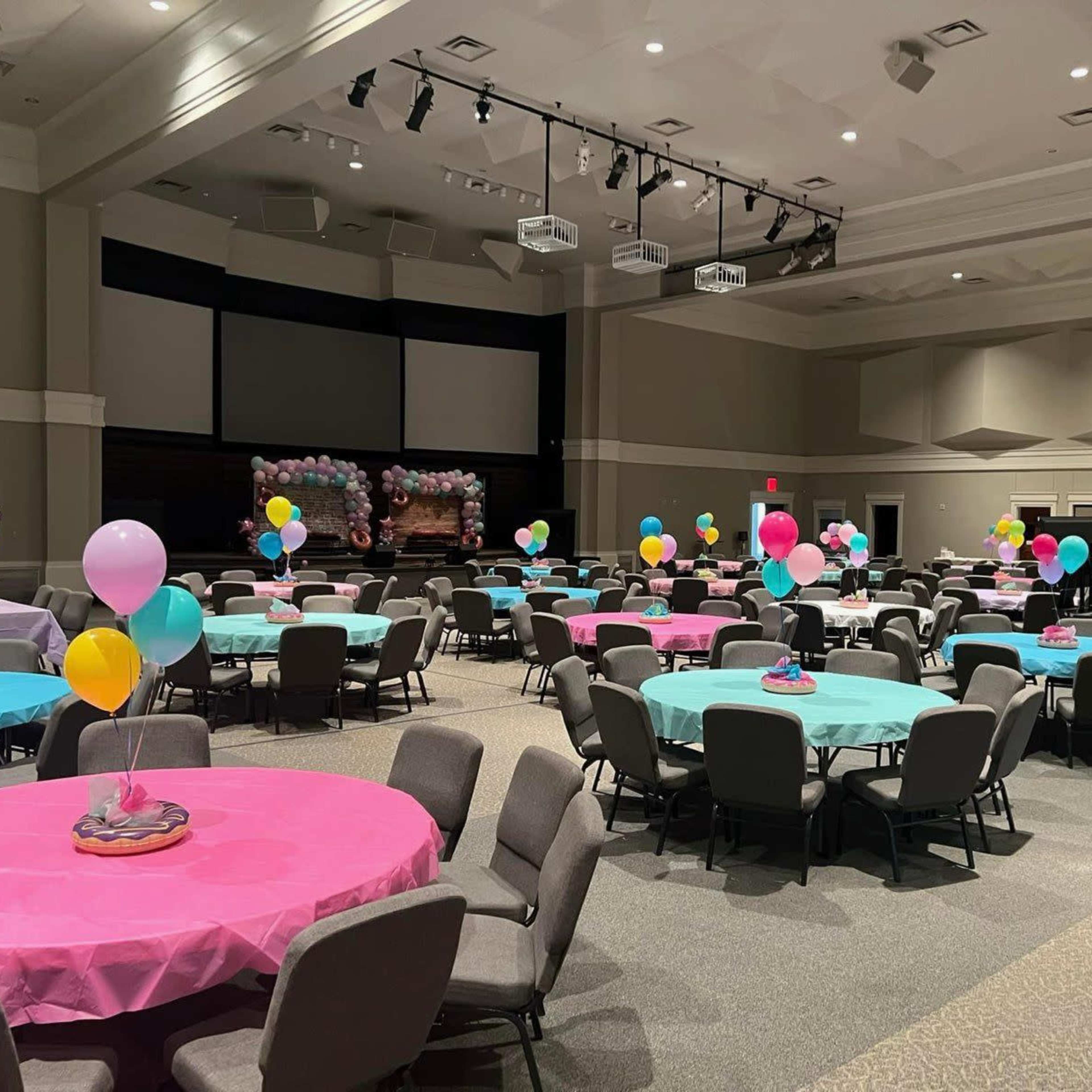 North Fort Worth church with areas suitable for parties, showers, presentations, events  from 1-50 people20-600 Image in Heritage, Keller, TX