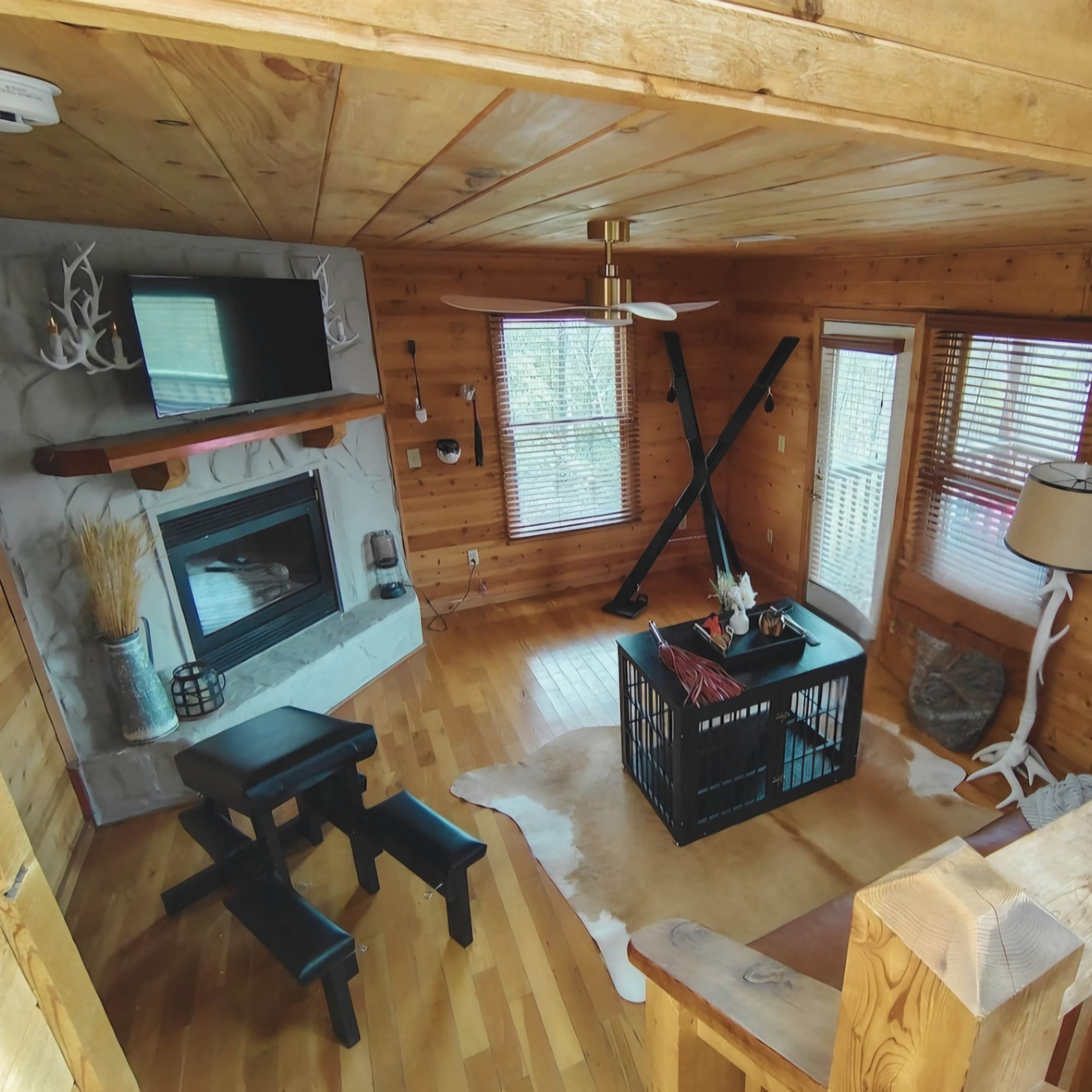 Bdsm themed cabin located near downtown Blue Ridge Image in , Blue Ridge, GA