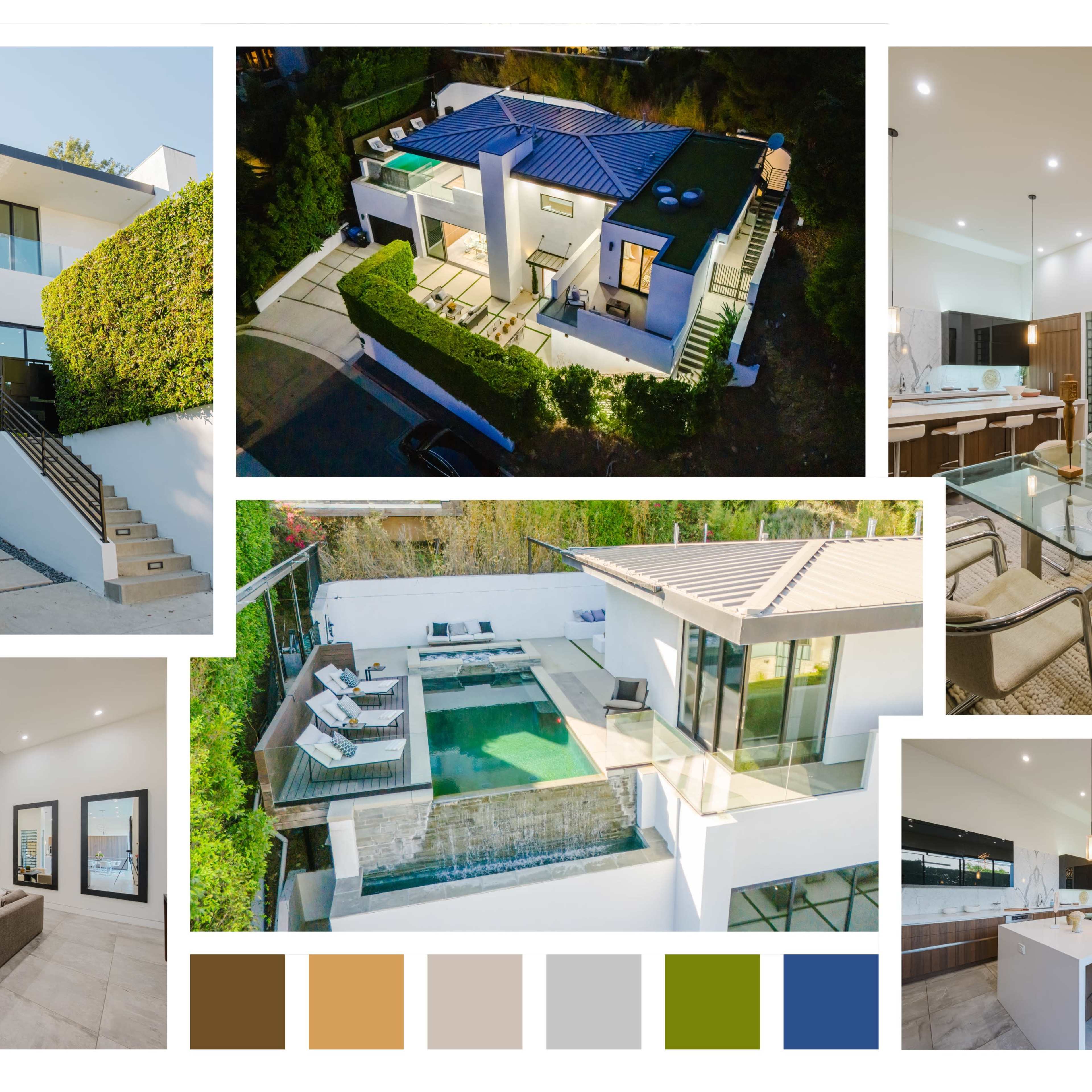 SLEEK HOLLYWOOD HILLS RETREAT WITH SKYLINE VIEWS Image in Central LA, Los Angeles, CA