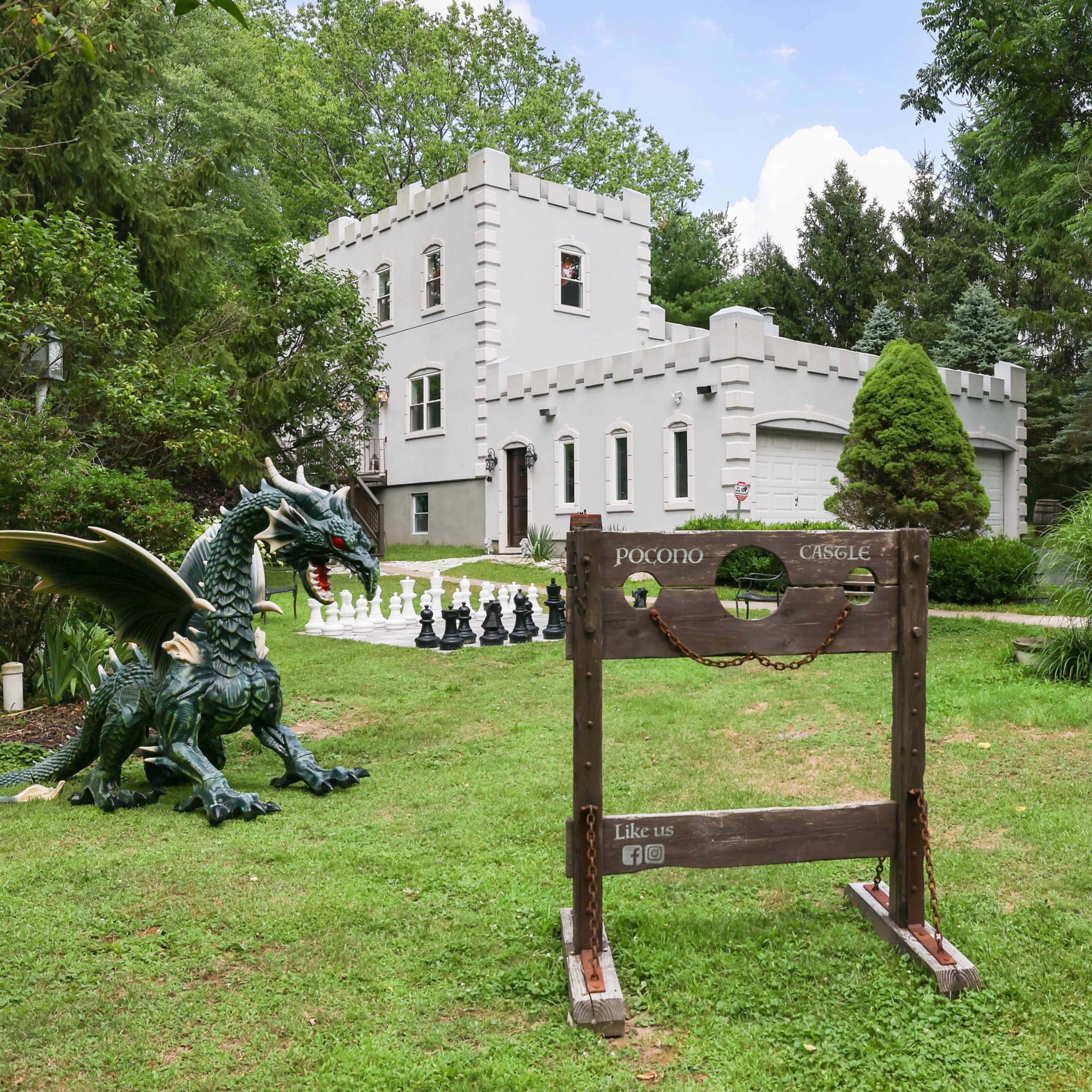 Enchanting Pocono Castle: A Unique Retreat for Celebrations, Event & Escapes Image in Middle Smithfield Township, East Stroudsburg, PA