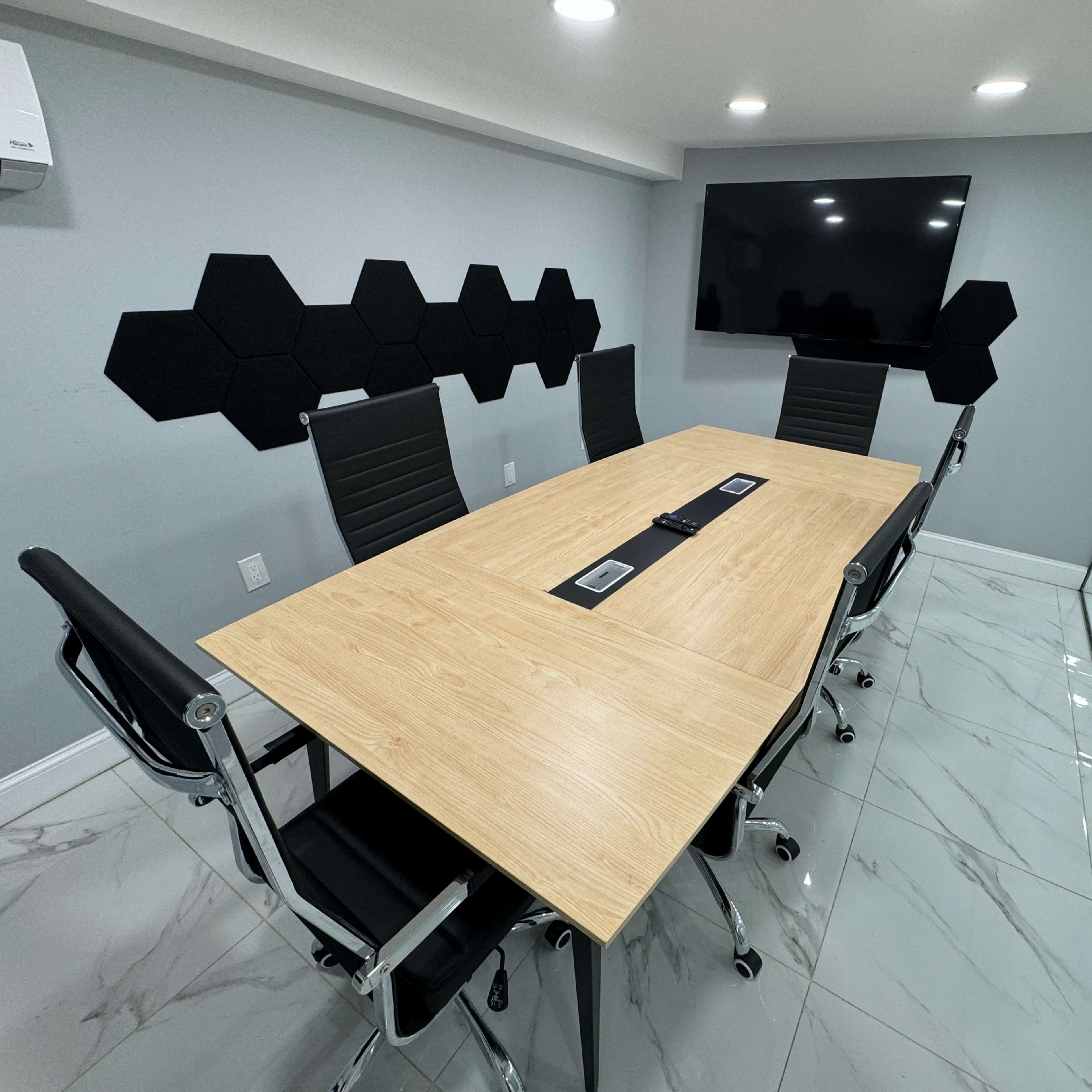 Modern Conference Room in Prime Urban Hub Image in Bayside, Queens County, NY