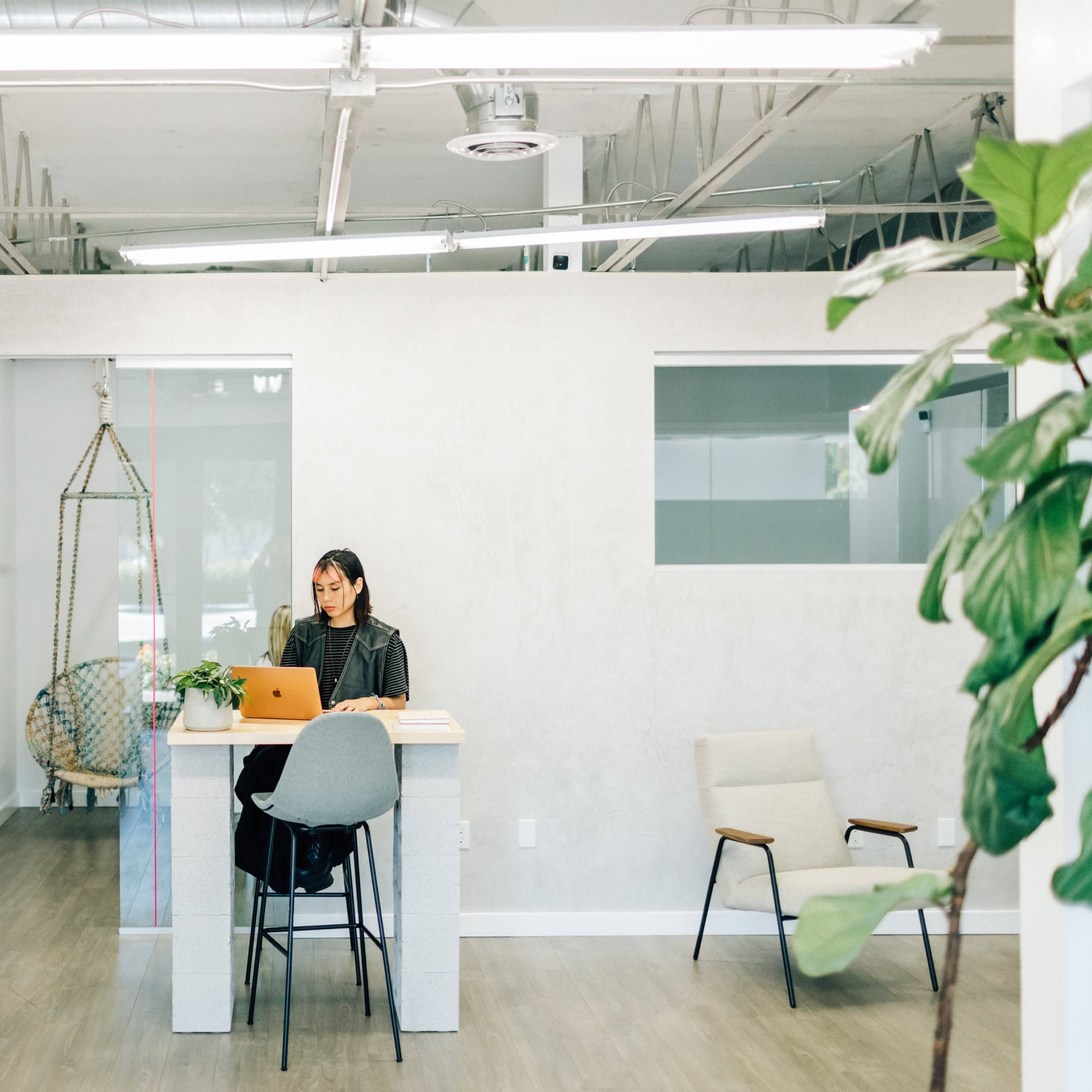 Hot Desk in Bright Coworking Space Image in Boca Raton, Boca Raton, FL