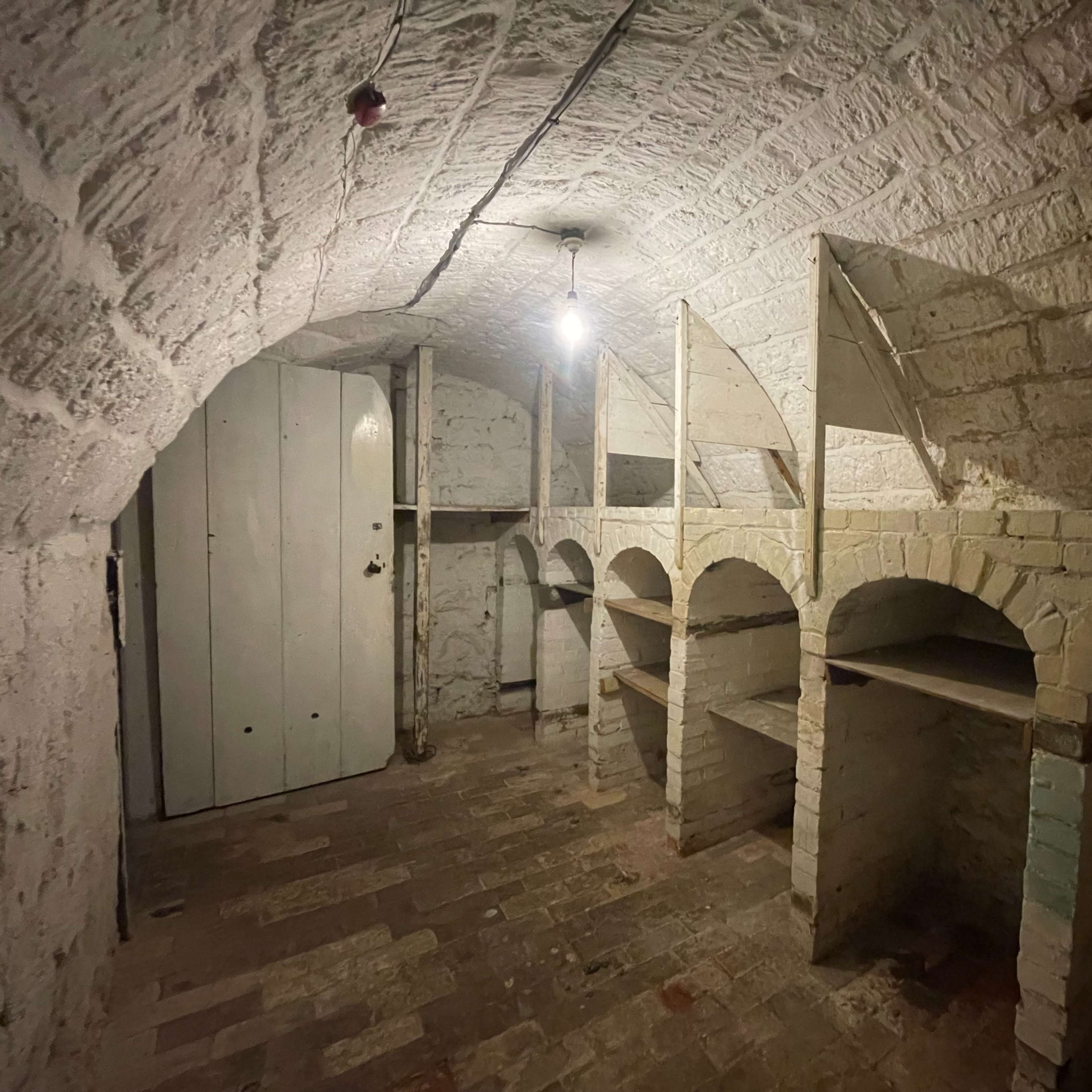Original and Unique Unrenovated Georgian Basement + Wine Cellars Image in Bath, Bath, England