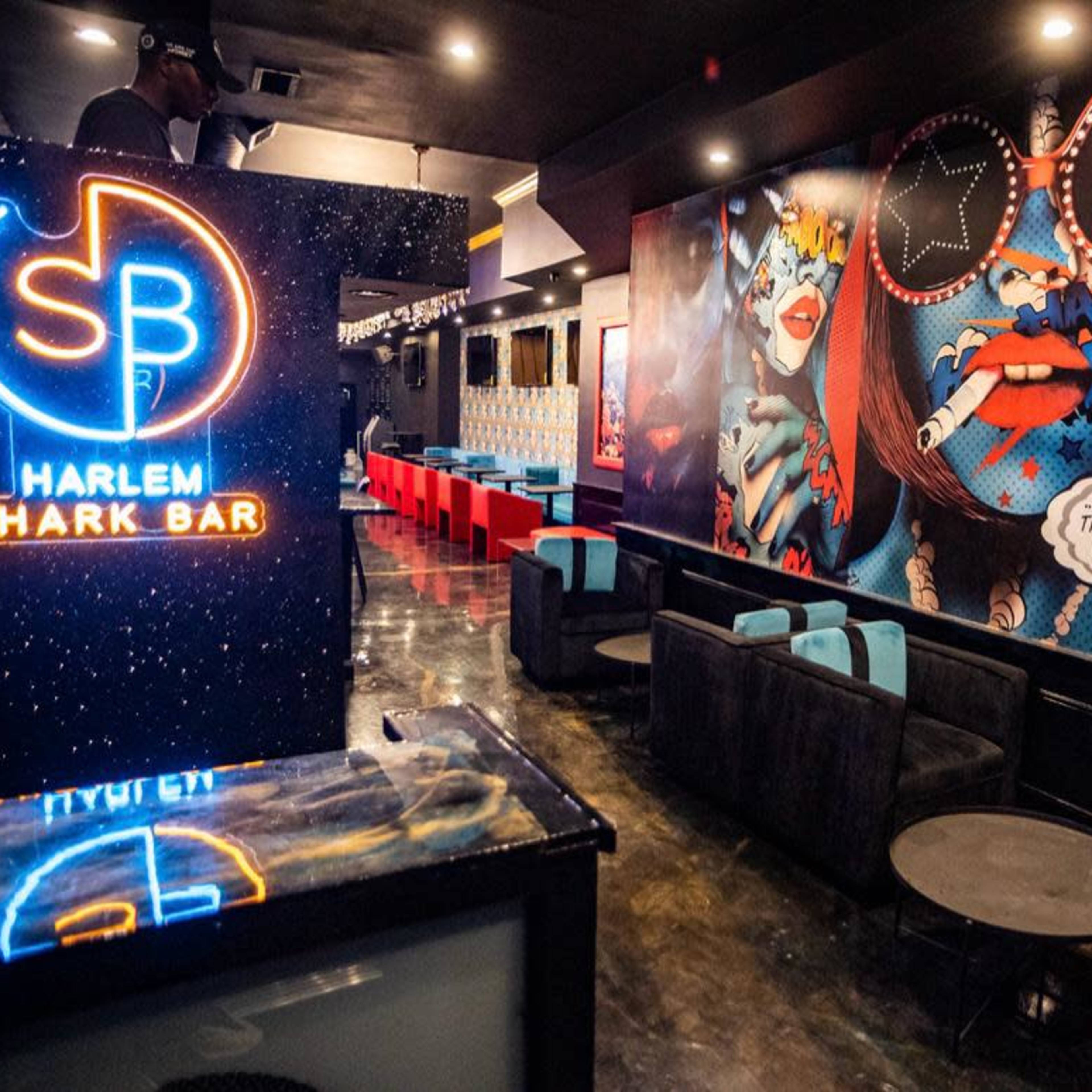 Colorful Bar in New York Image in Harlem, New York, NY