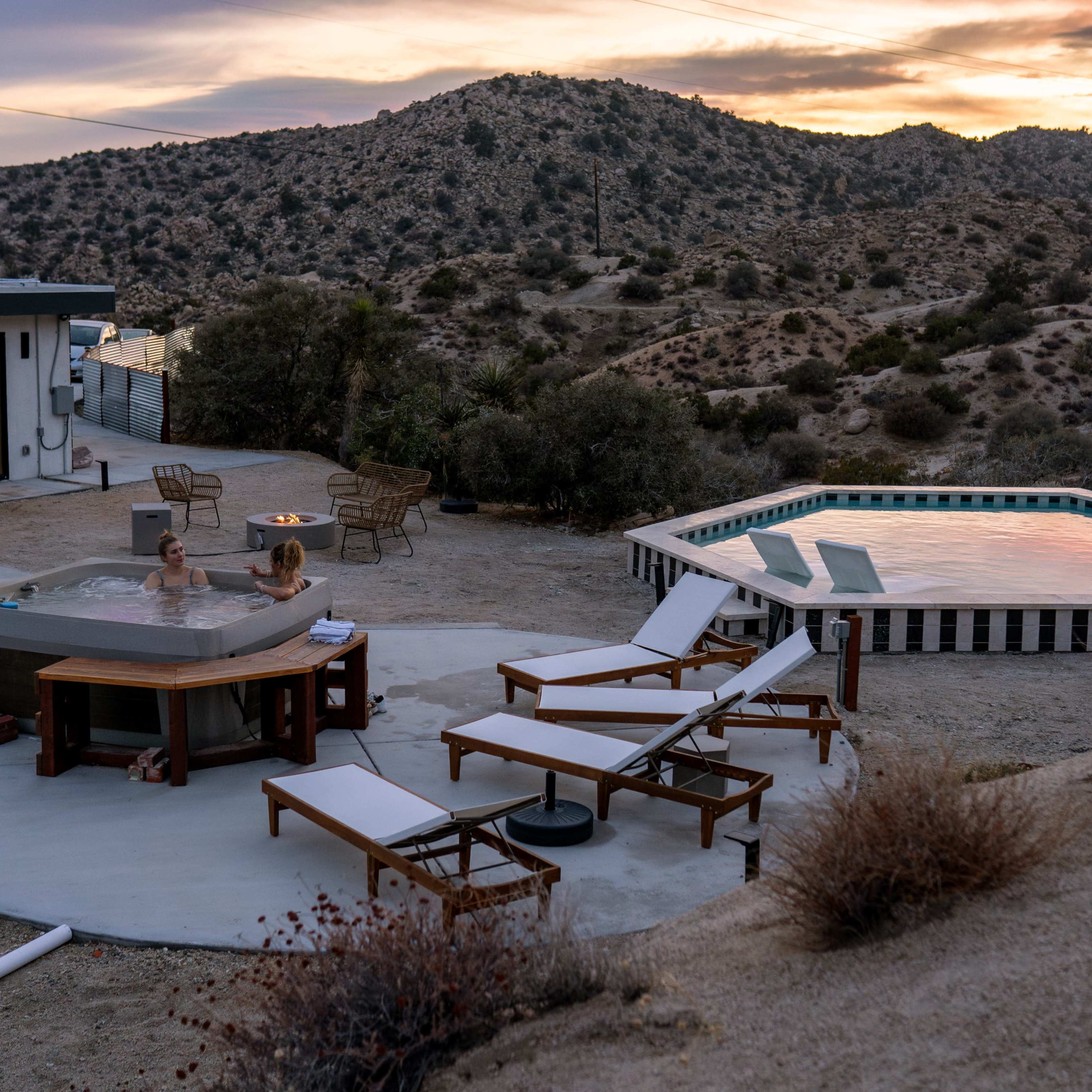 Bedrock Bungalow | Pool, Spa & Stargazing Dome Image in Yucca Valley, Yucca Valley, CA