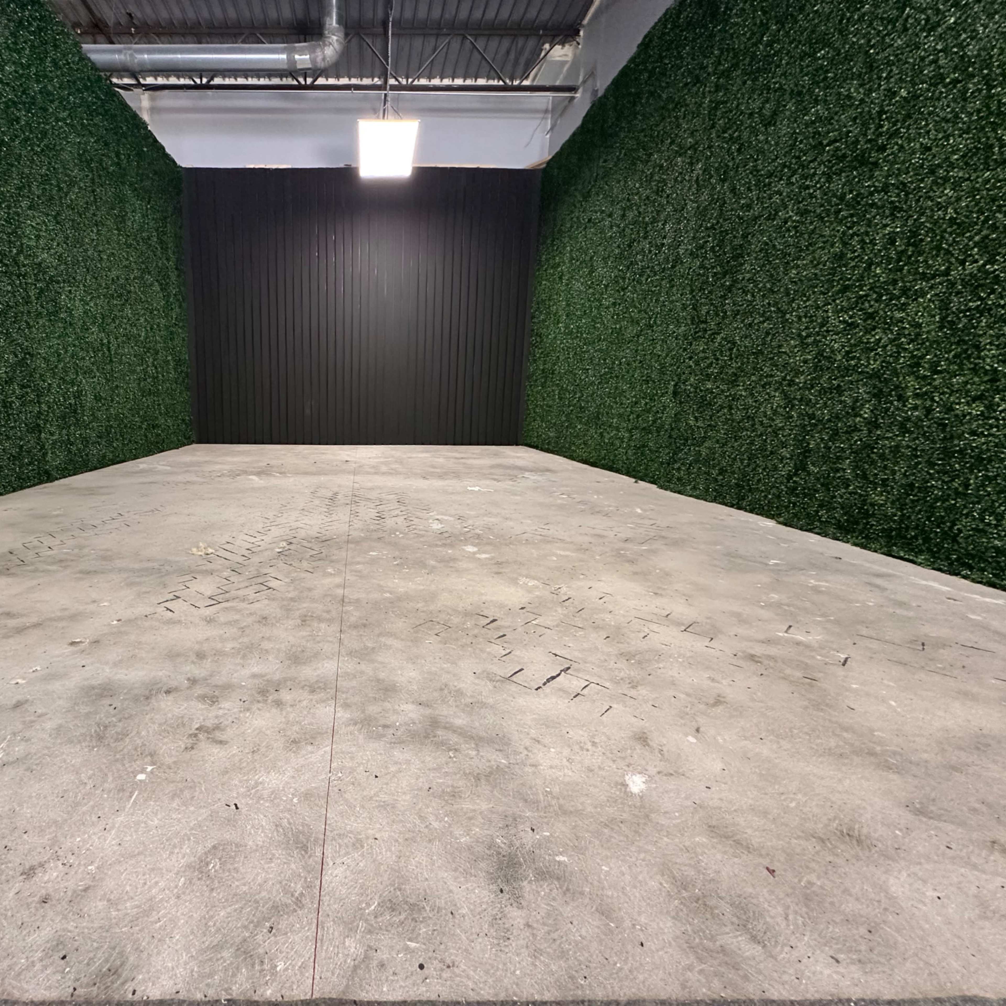 Stylish Content Studio with Grass WallS Image in Cumberland, Atlanta, GA