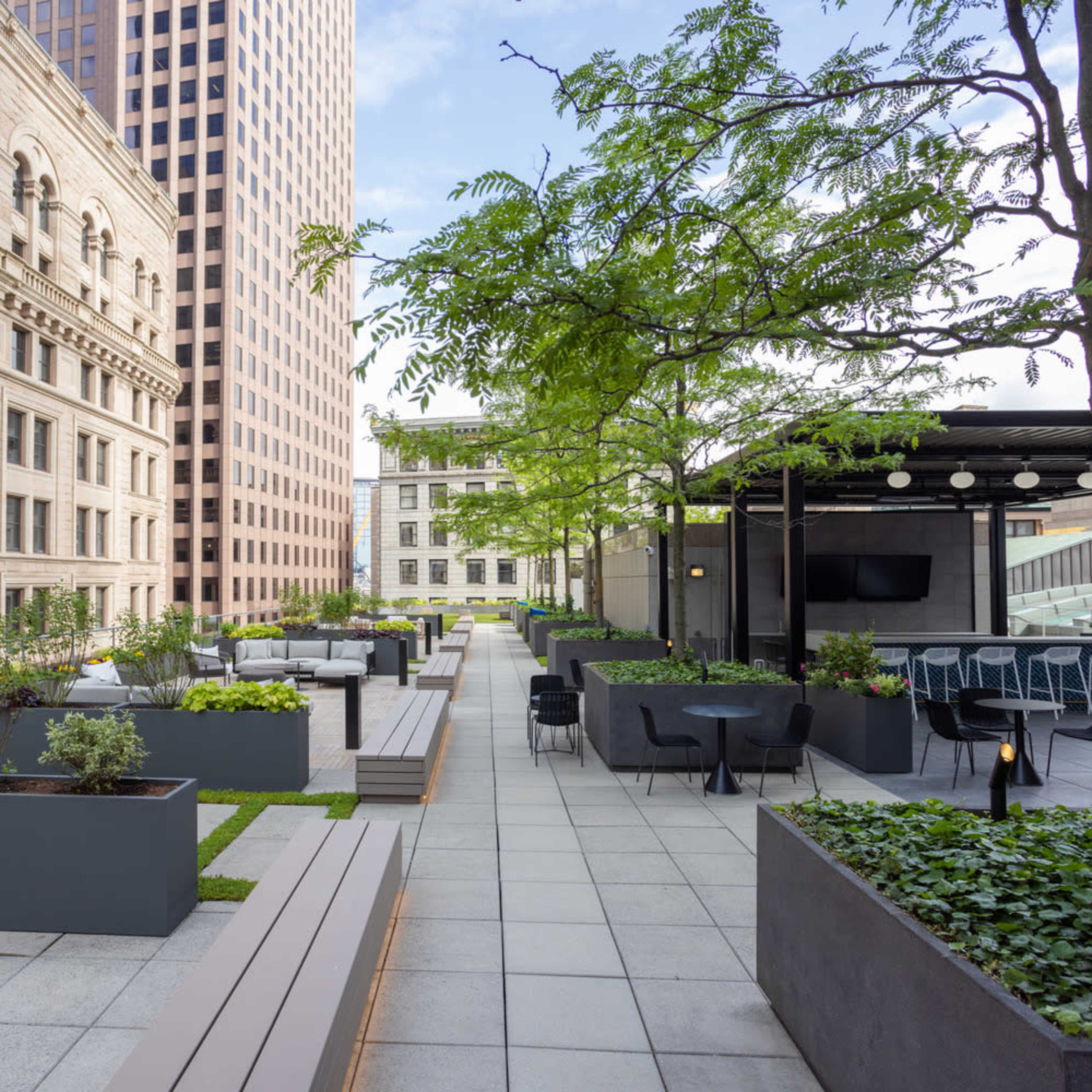 Full Amenity Center + Roof Deck:  where imagination thrives indoors and out. Image in Downtown, Boston, MA