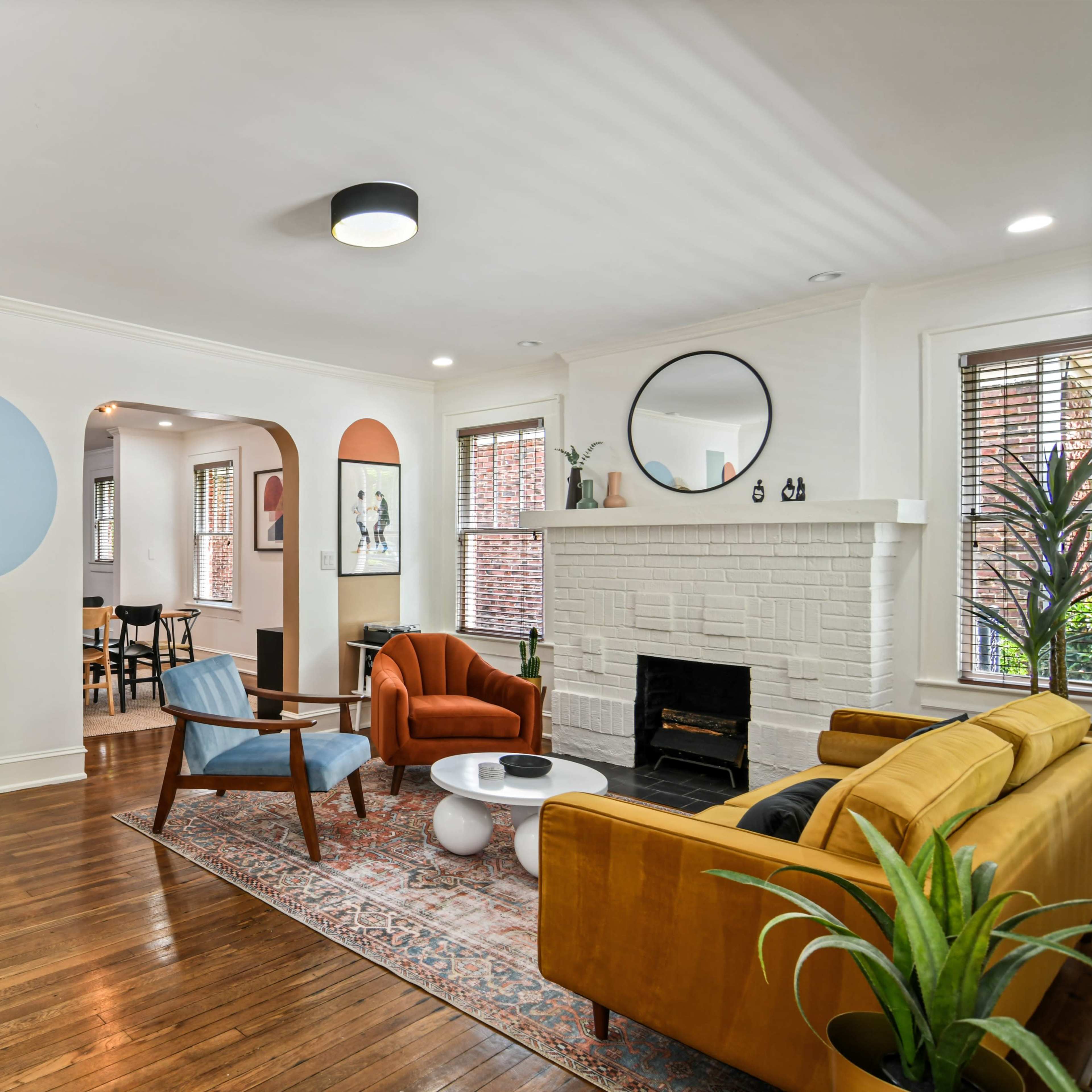 SUN LIT BUNGALOW | GOOD VIBES & LOTS OF WINE - DesignedByDom Image in Edgewood, Atlanta, GA
