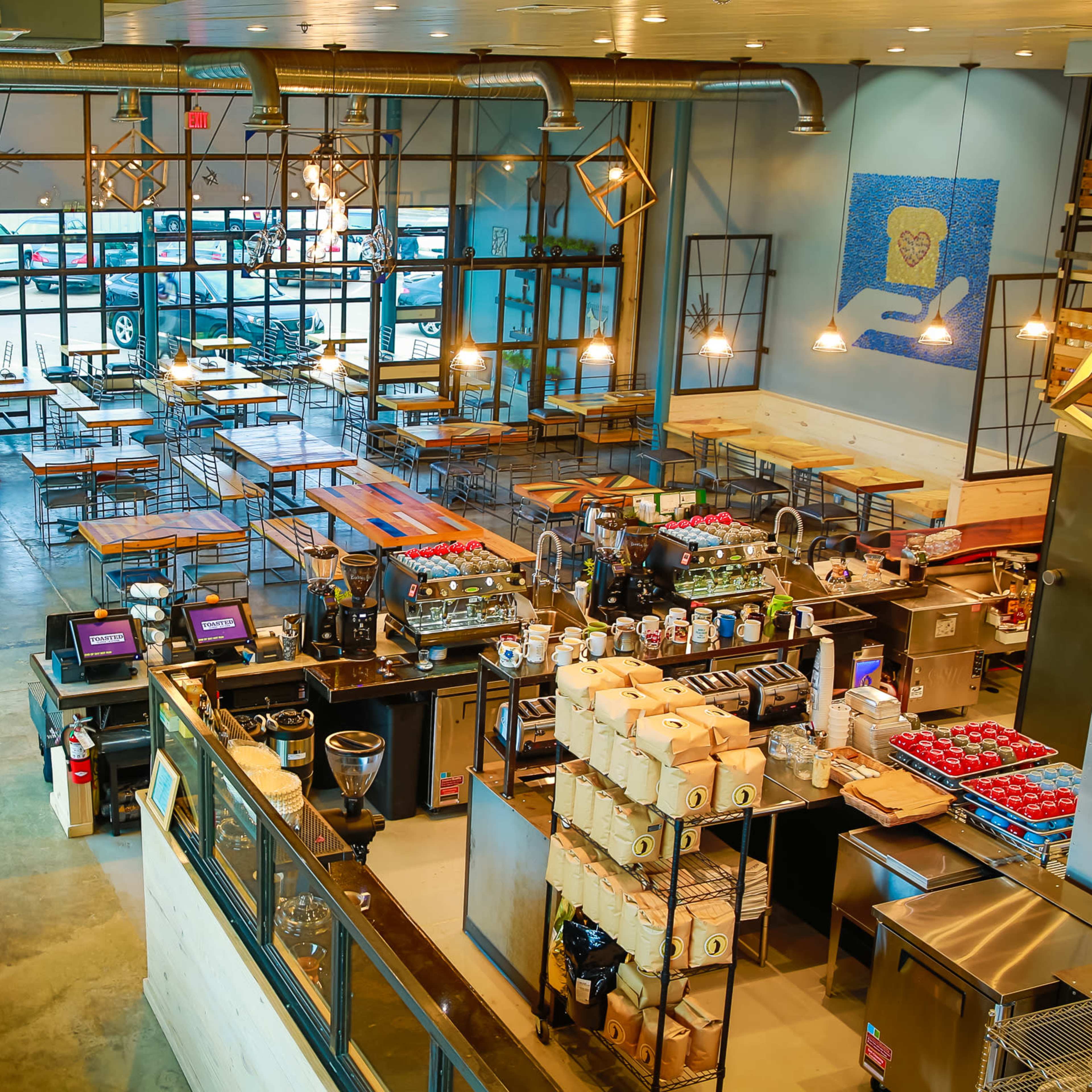 Entire Restaurant & Kitchen at Toasted Coffee Located in Dallas Image in Lower Greenville, Dallas, TX