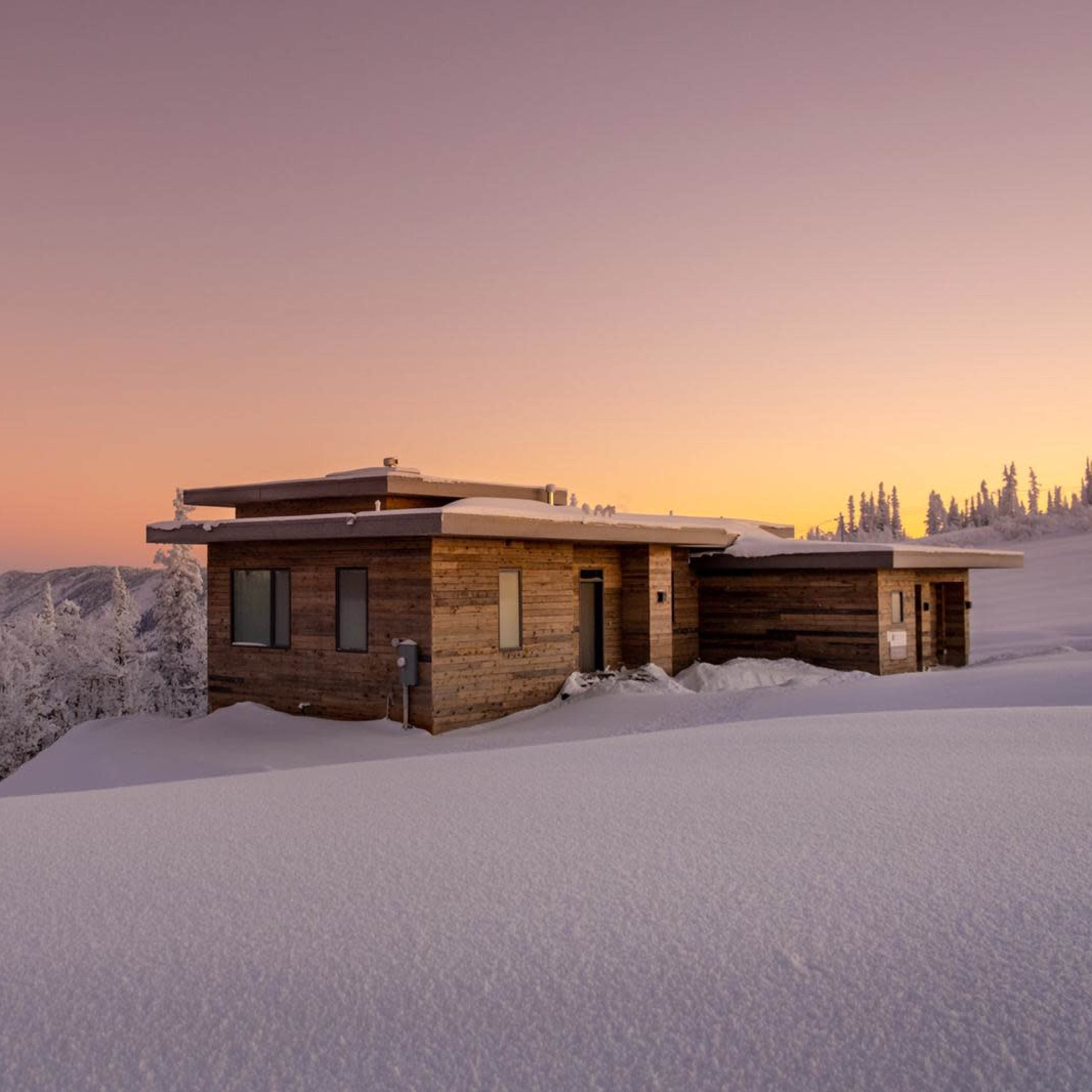 Modern Ski Chalet at Powder Mountain Image in , Eden, UT