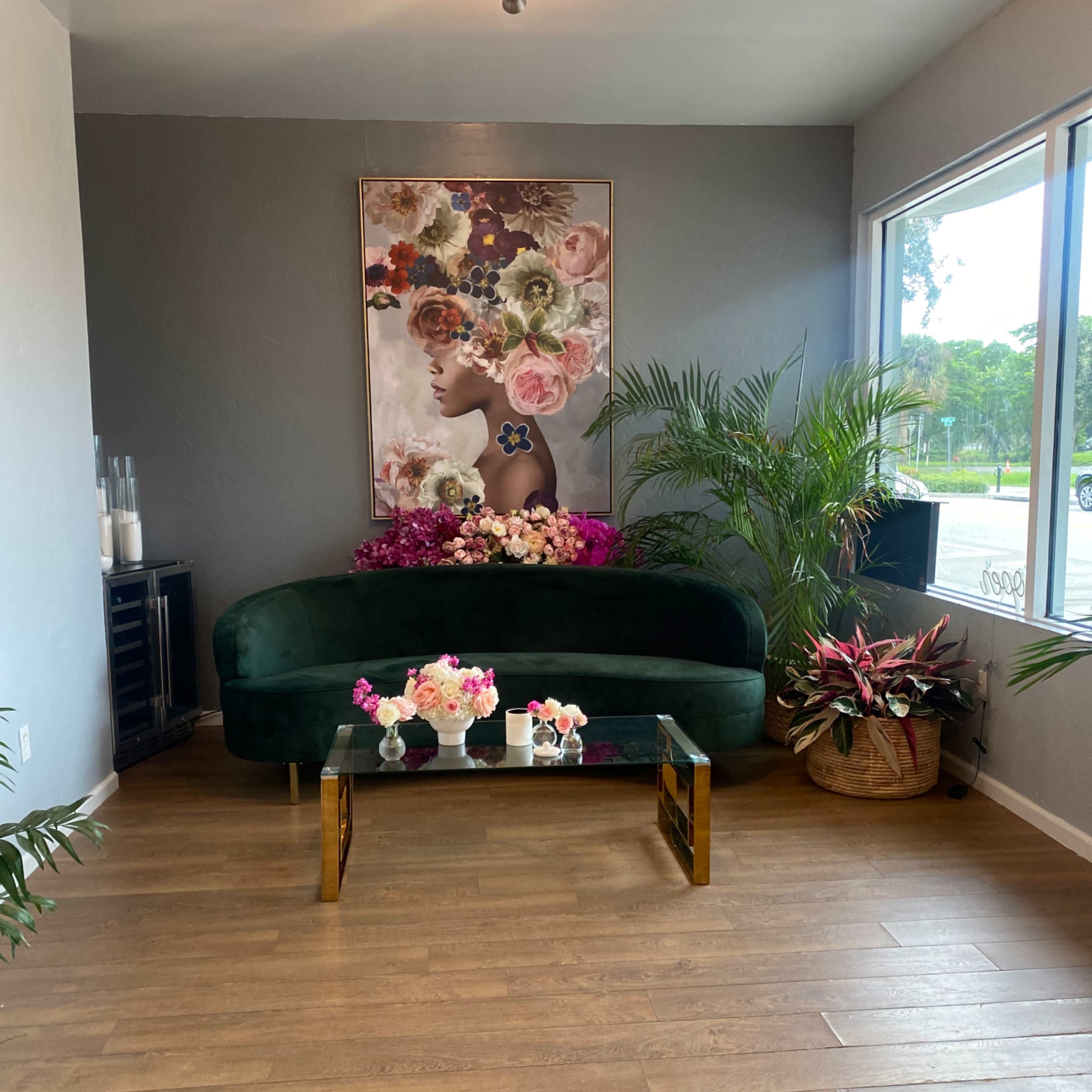 Pretty Northwood Village Event Space in a beautiful flower studio Image in West Palm Beach, West Palm Beach, FL