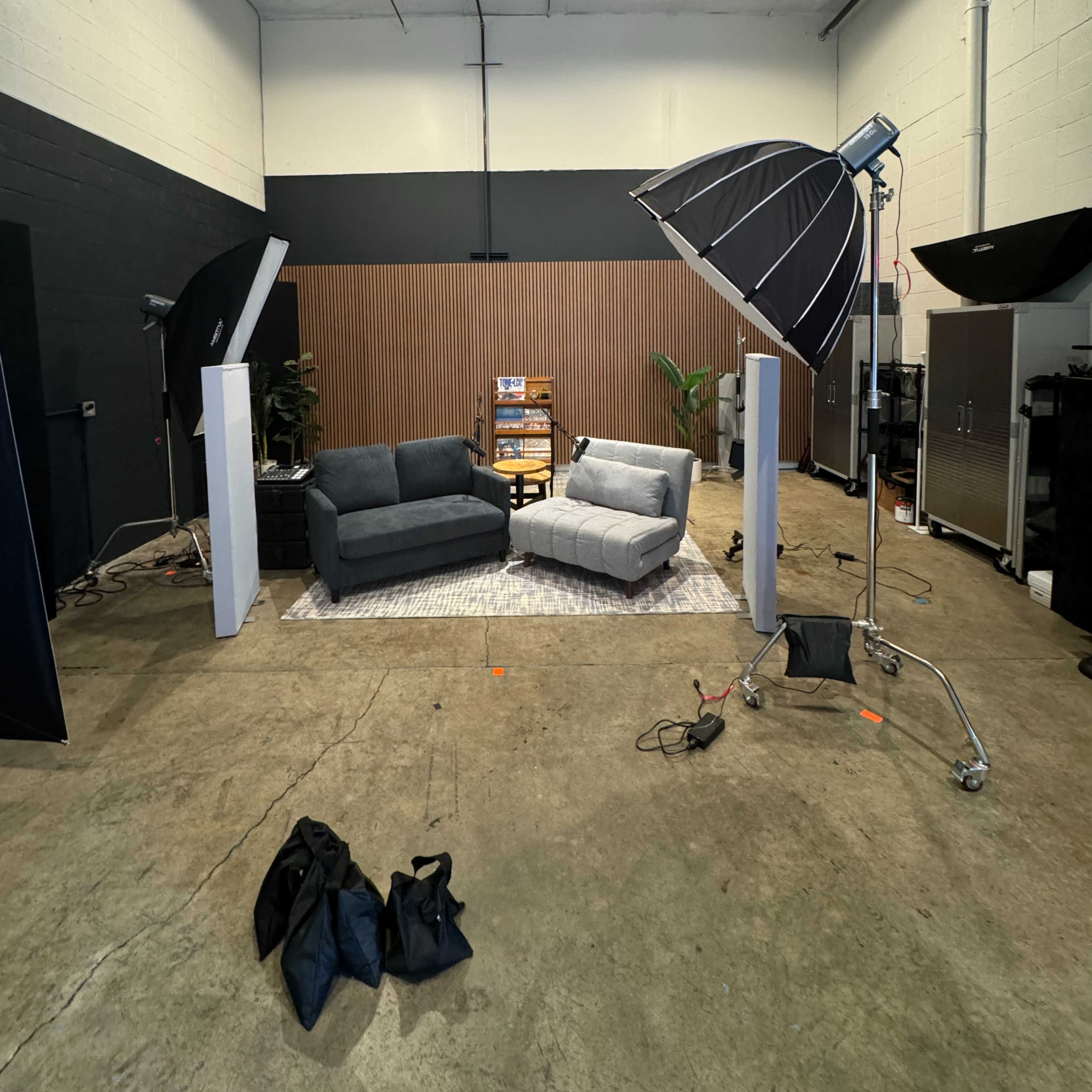 Downtown Napa Industrial Studio for Video, Podcast & Content Creation Image in Napa, Napa, CA