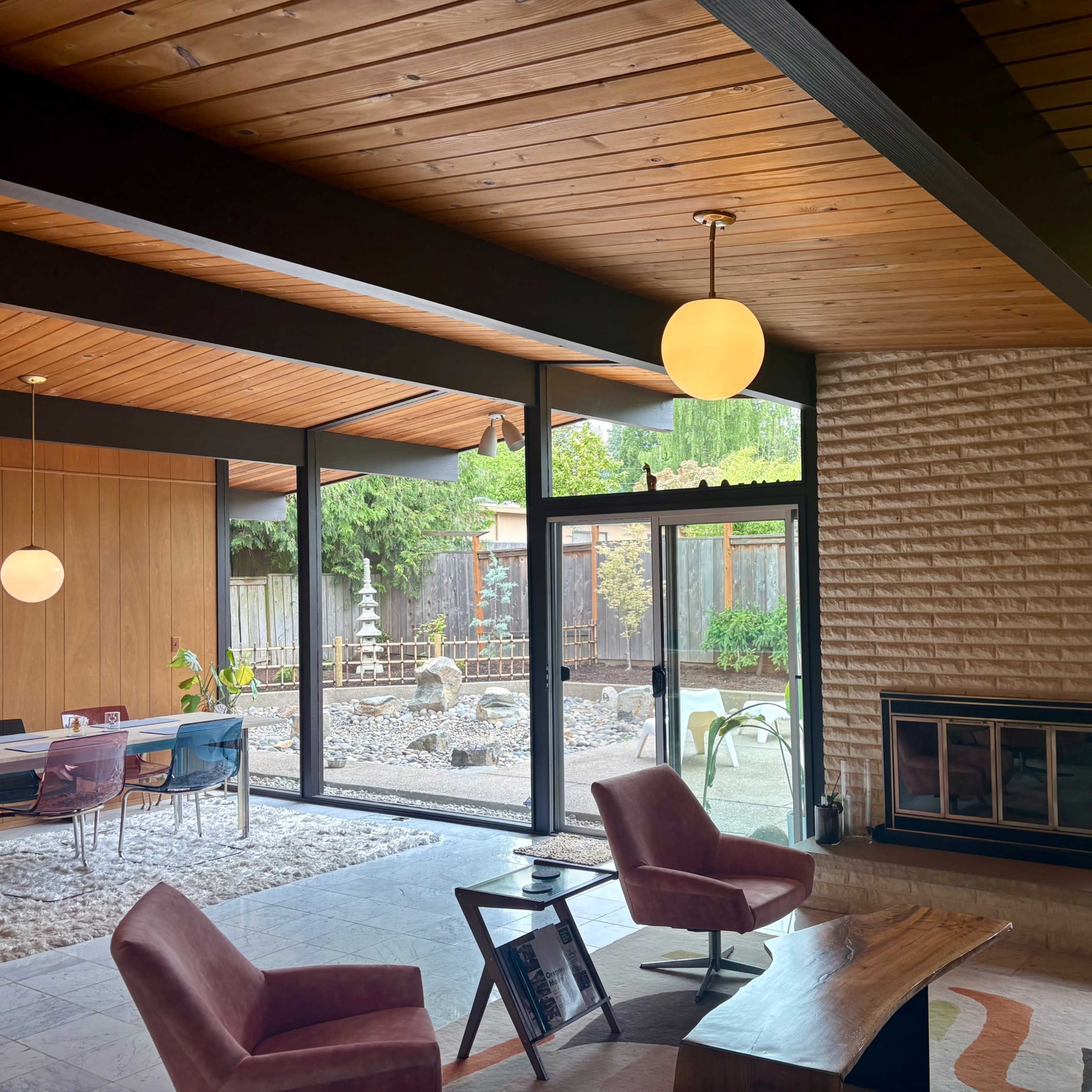 Mid Century Modern Time Capsule Image in Garden Home-Whitford, Portland, OR