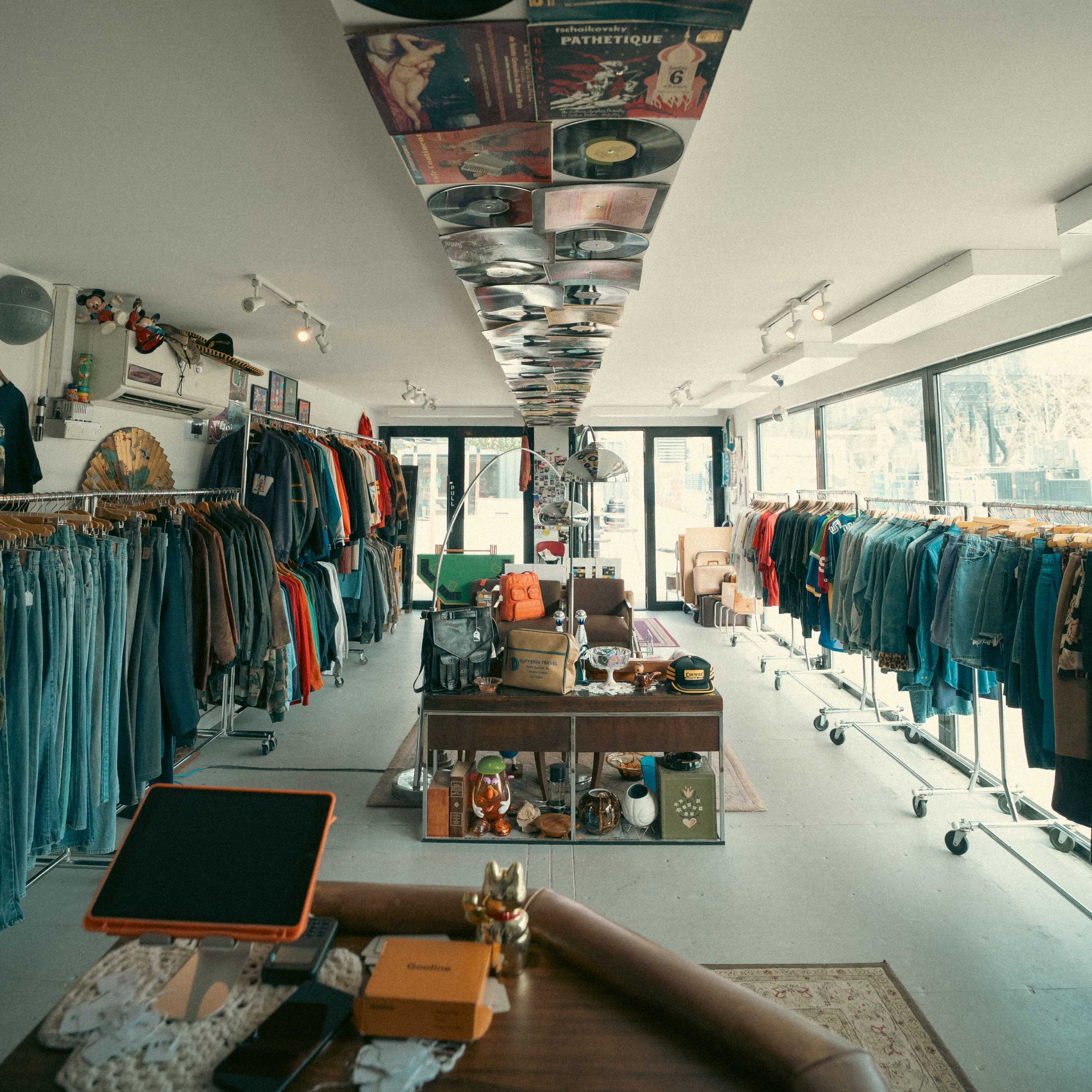 Charming Vintage Clothing Store in Stackt Market - Ideal for Creative Productions Image in Niagara, Toronto, ON