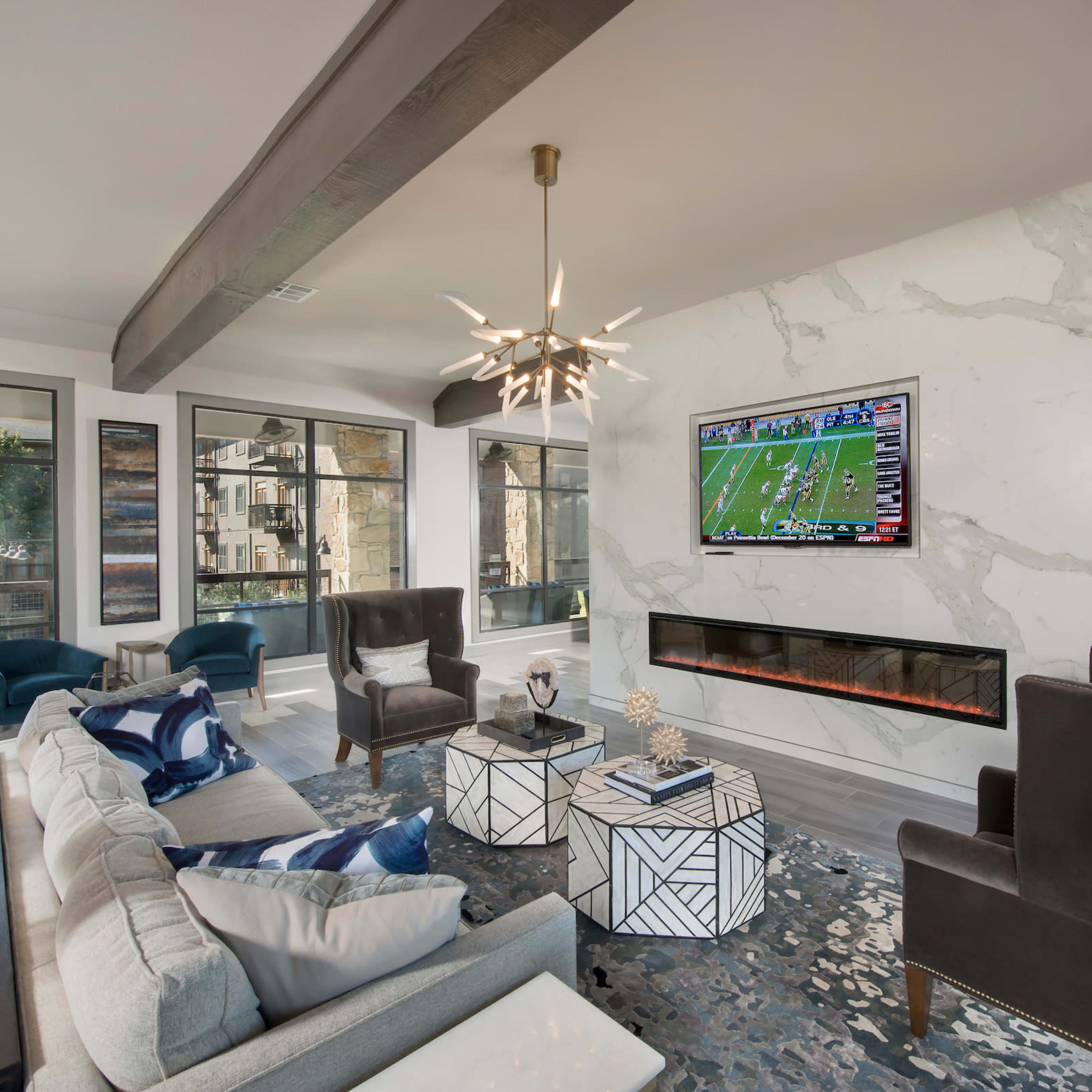 Refined, Spacious Club Room in Plano Image in , Plano, TX
