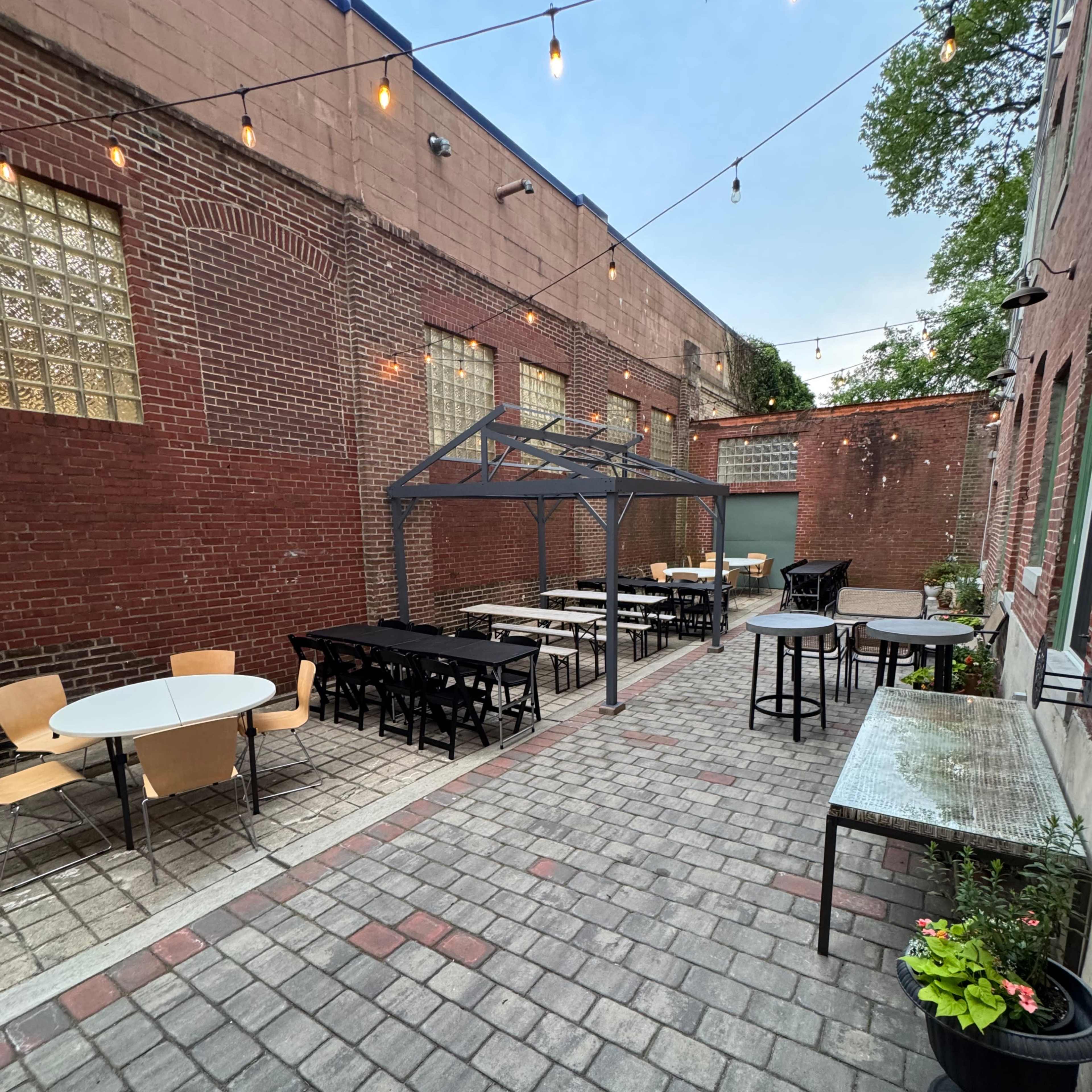 Outdoor Courtyard and Urban Oasis in Historic Germantown Image in Germantown, Philadelphia, PA