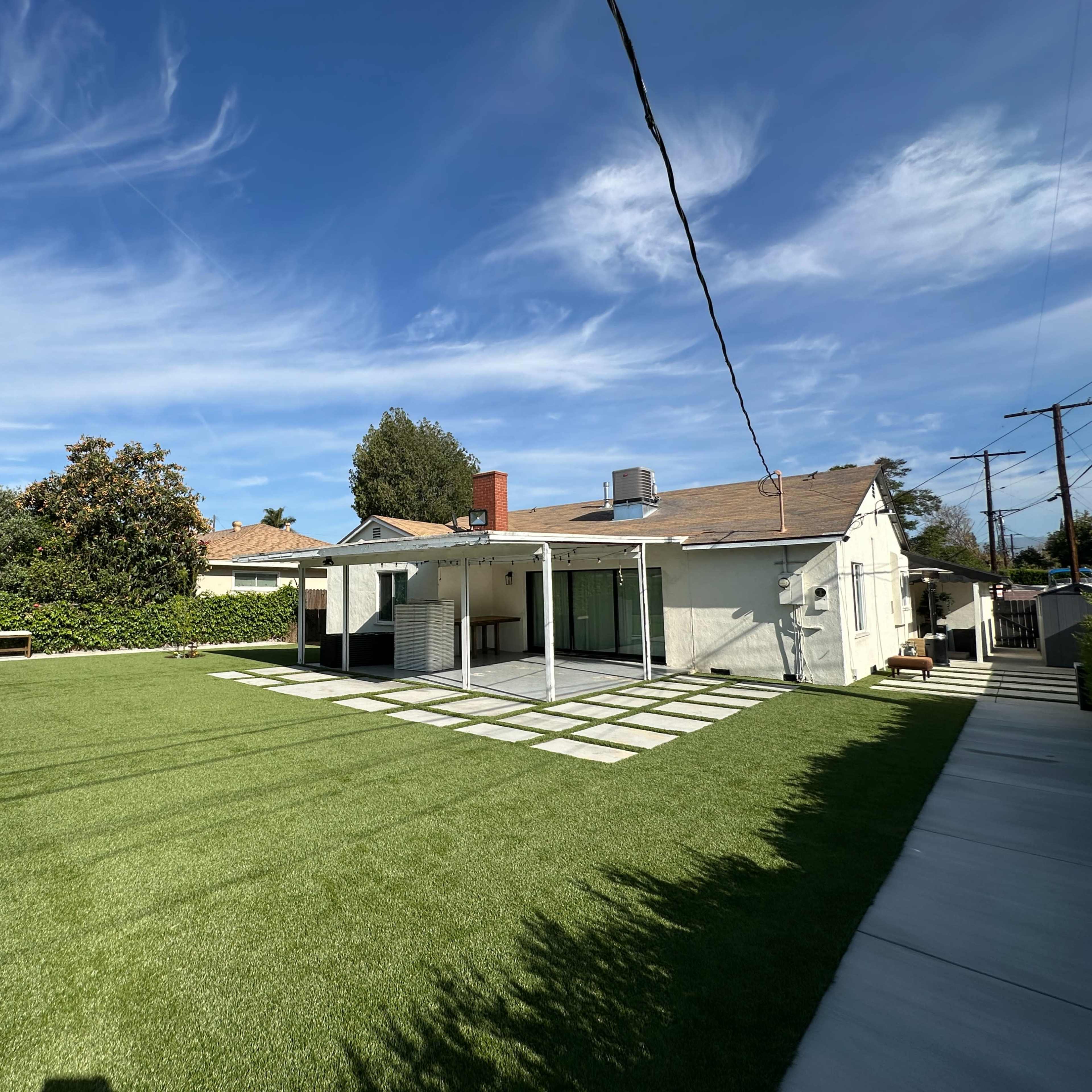 Blank canvas backyard Image in Winnetka, Los Angeles, CA