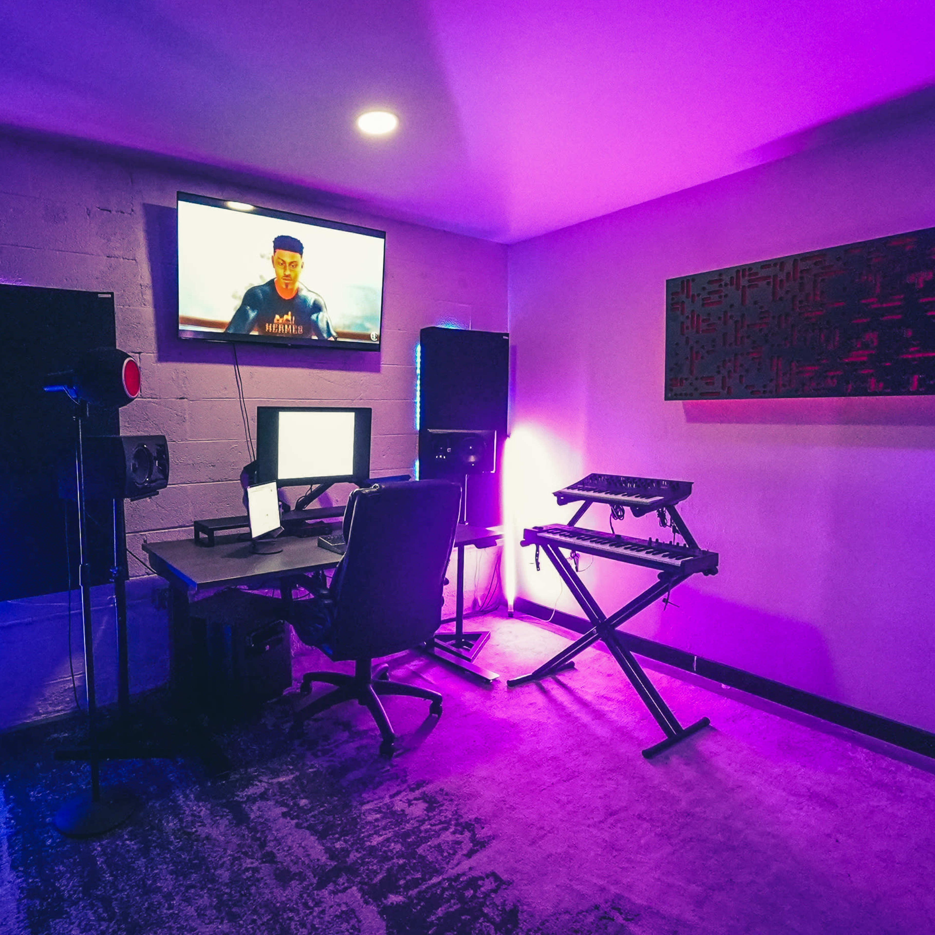 "NEW" Fully Equipped Recording Studio located in the Dallas Image in Design District, Dallas, TX