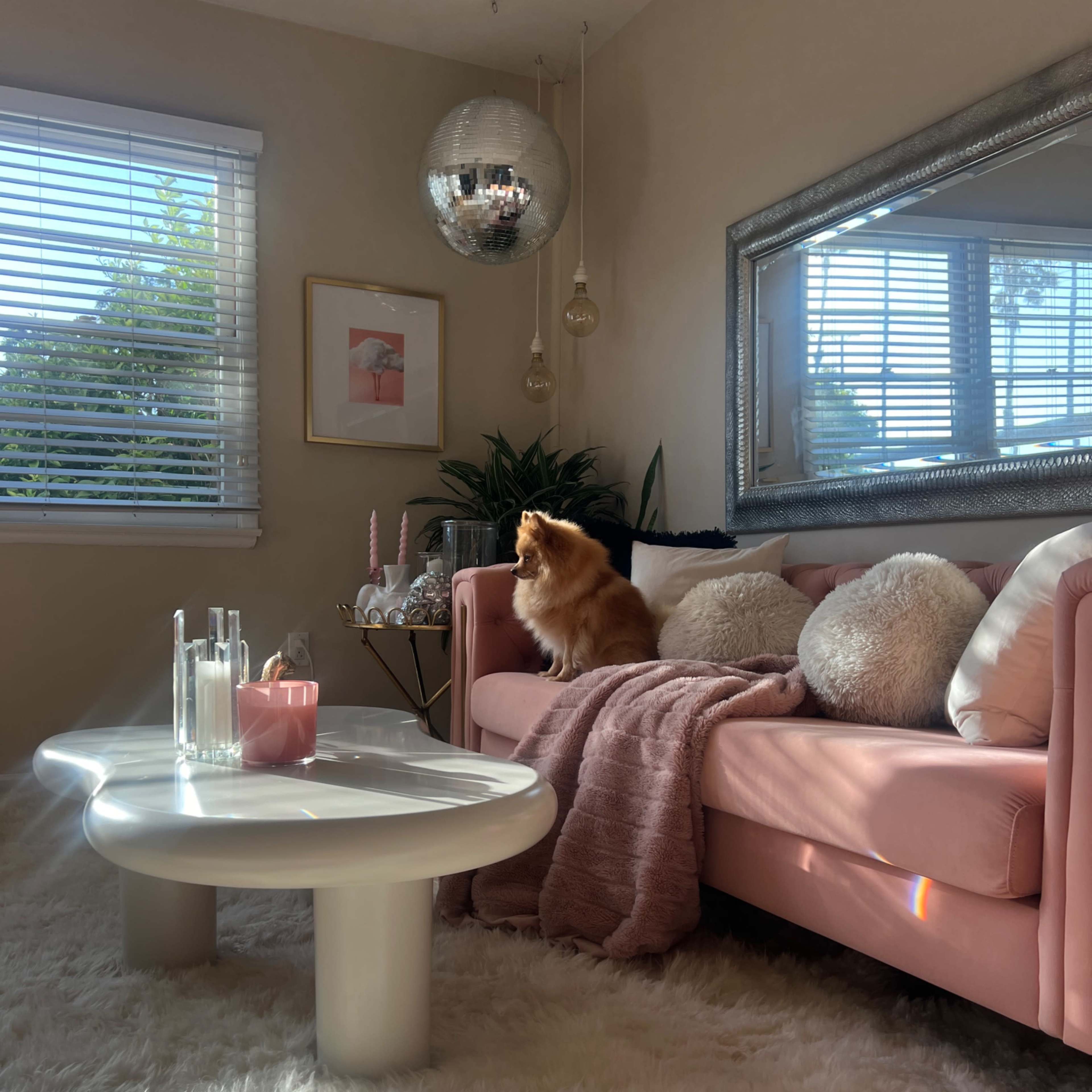 Barbie Disco Dream Cloud Apartment Image in Venice, Los Angeles, CA