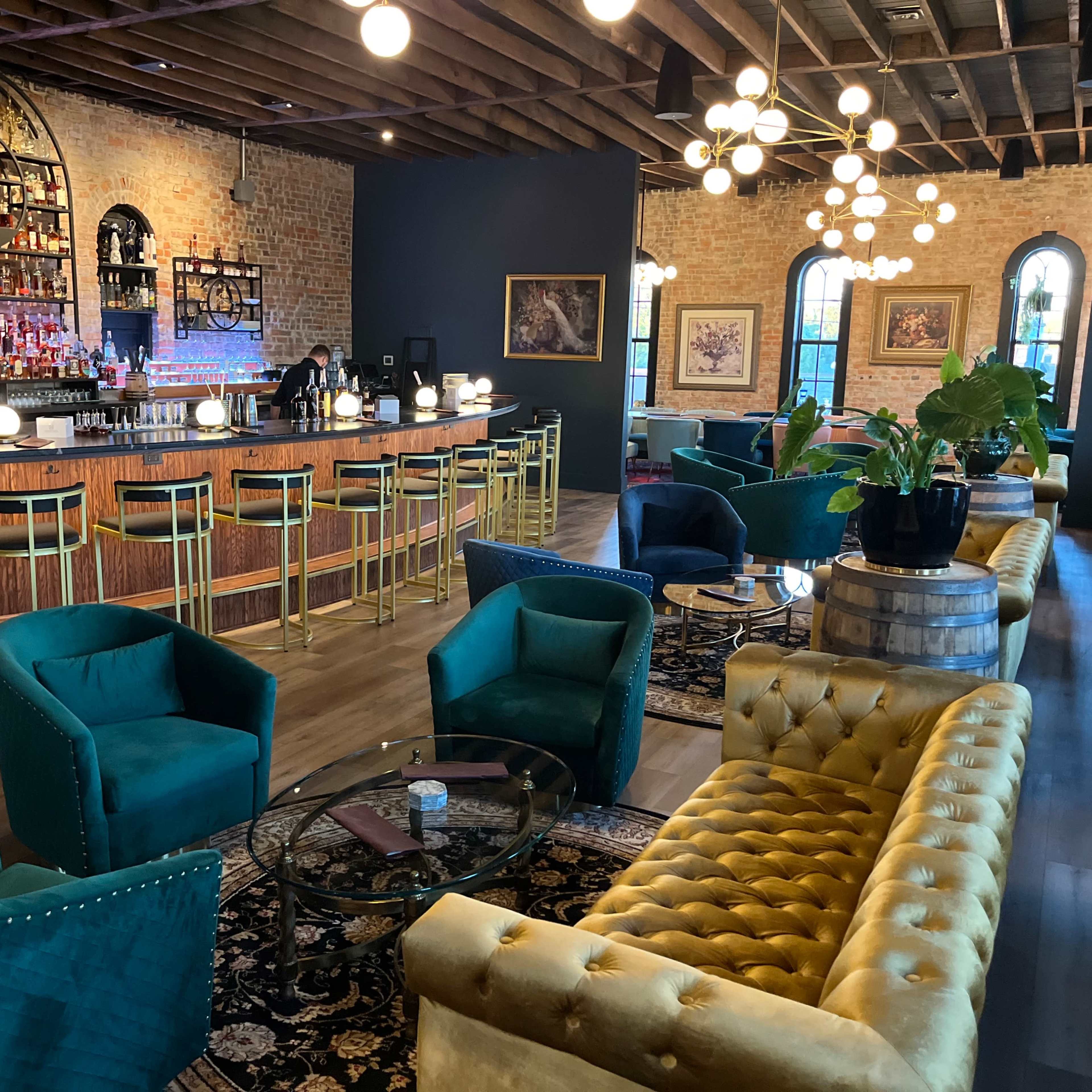 Exclusive lounge with the perfect blend of  historic ambiance and contemporary luxury Image in Darby Township, Plain City, OH
