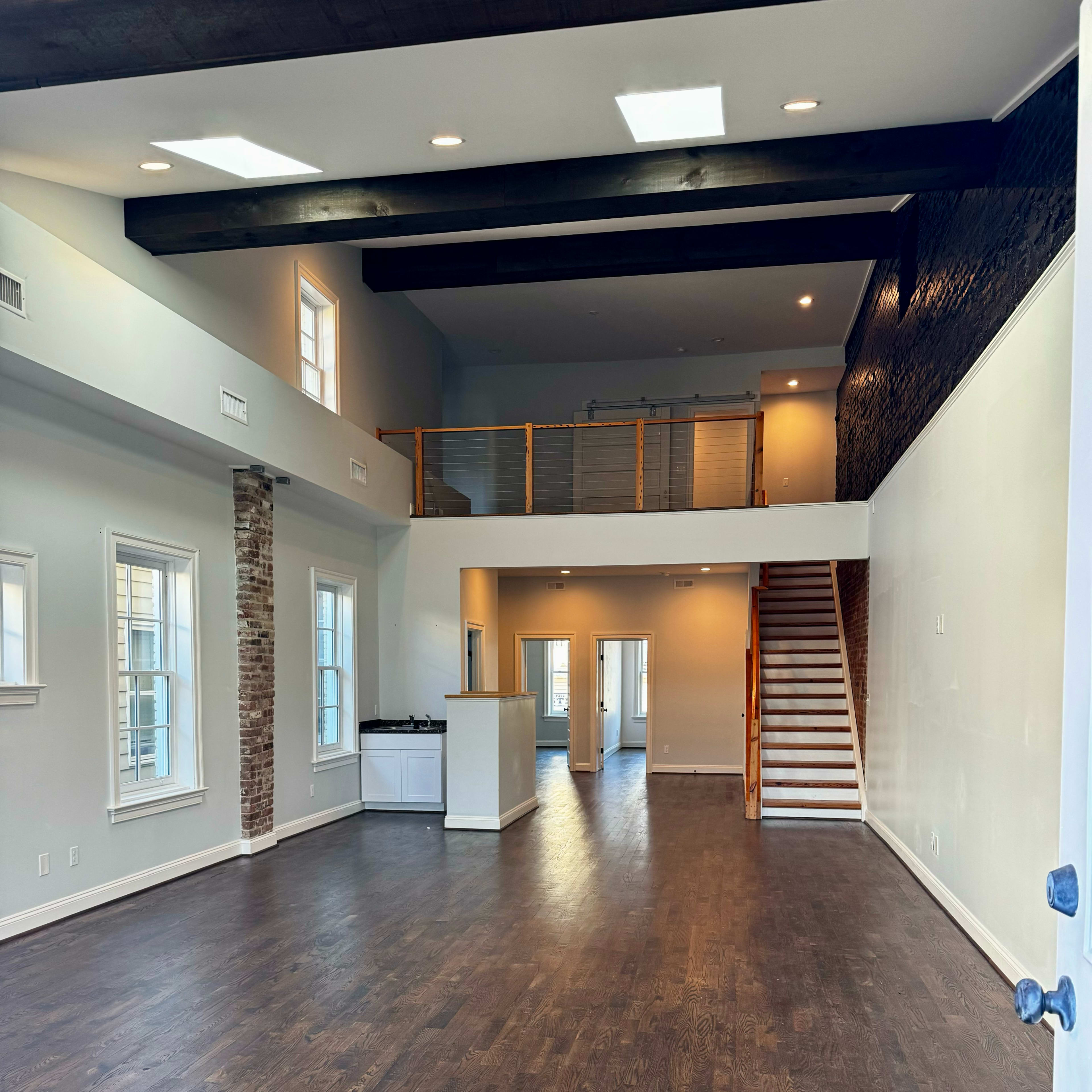 Leesburg Loft with Stunning Brick Walls, with Skylights, Large Windows and Views of Historic Downtown Leesburg Image in Leesburg, Leesburg, VA