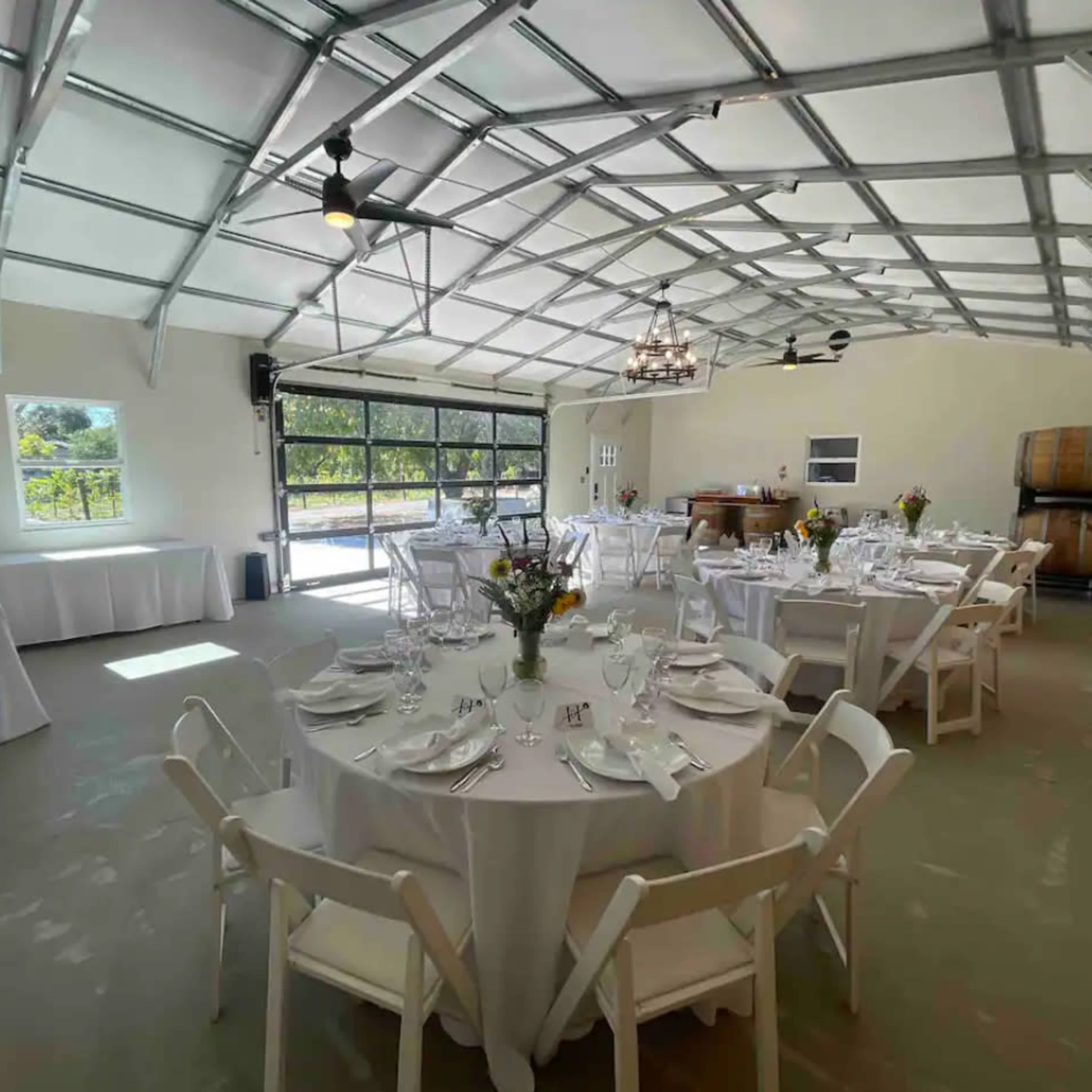 Rustic Event Space on Farm and Vineyard Image in San Martin, San Martin, CA