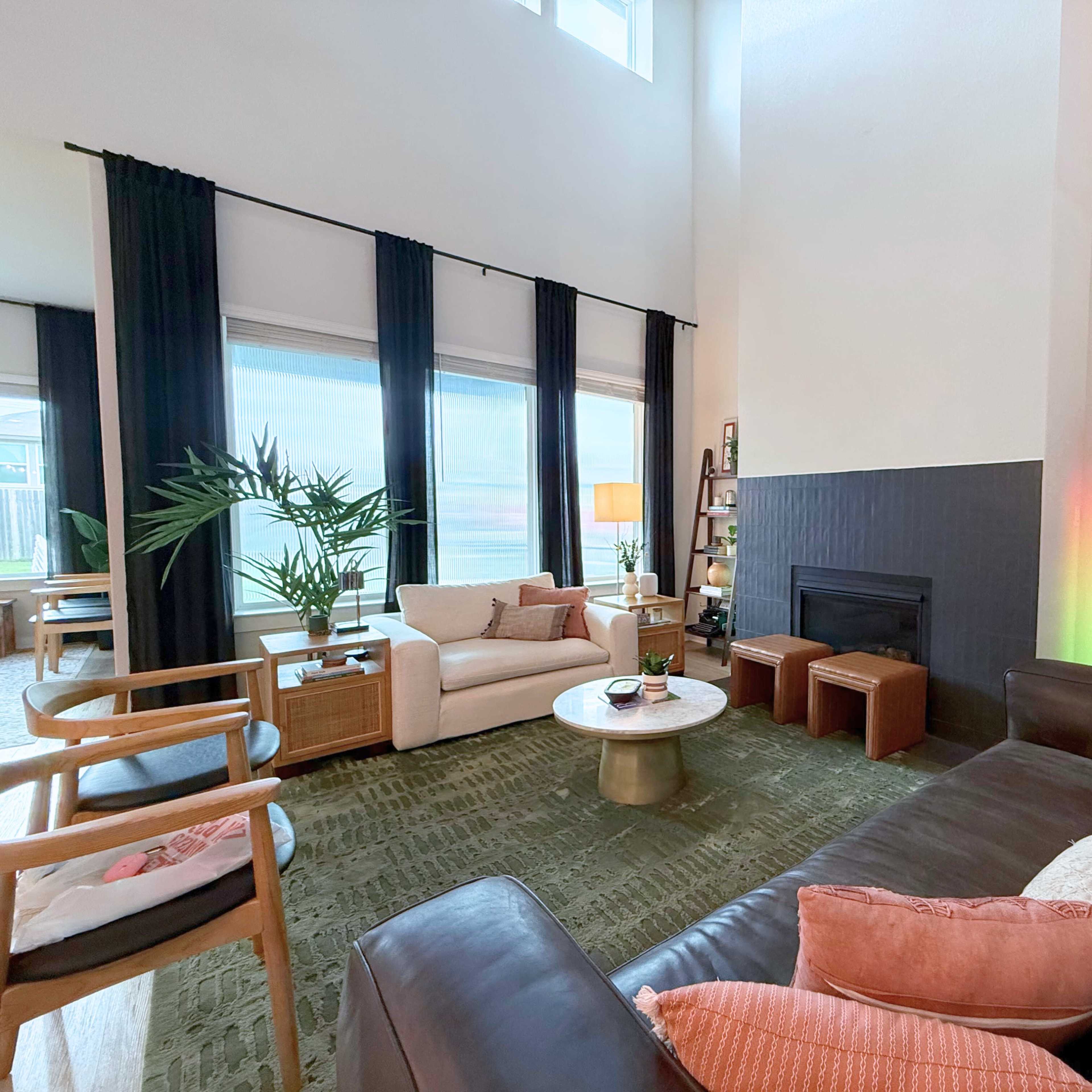 Modern Two-Story with Hillside Views Image in , Mustang Ridge, TX