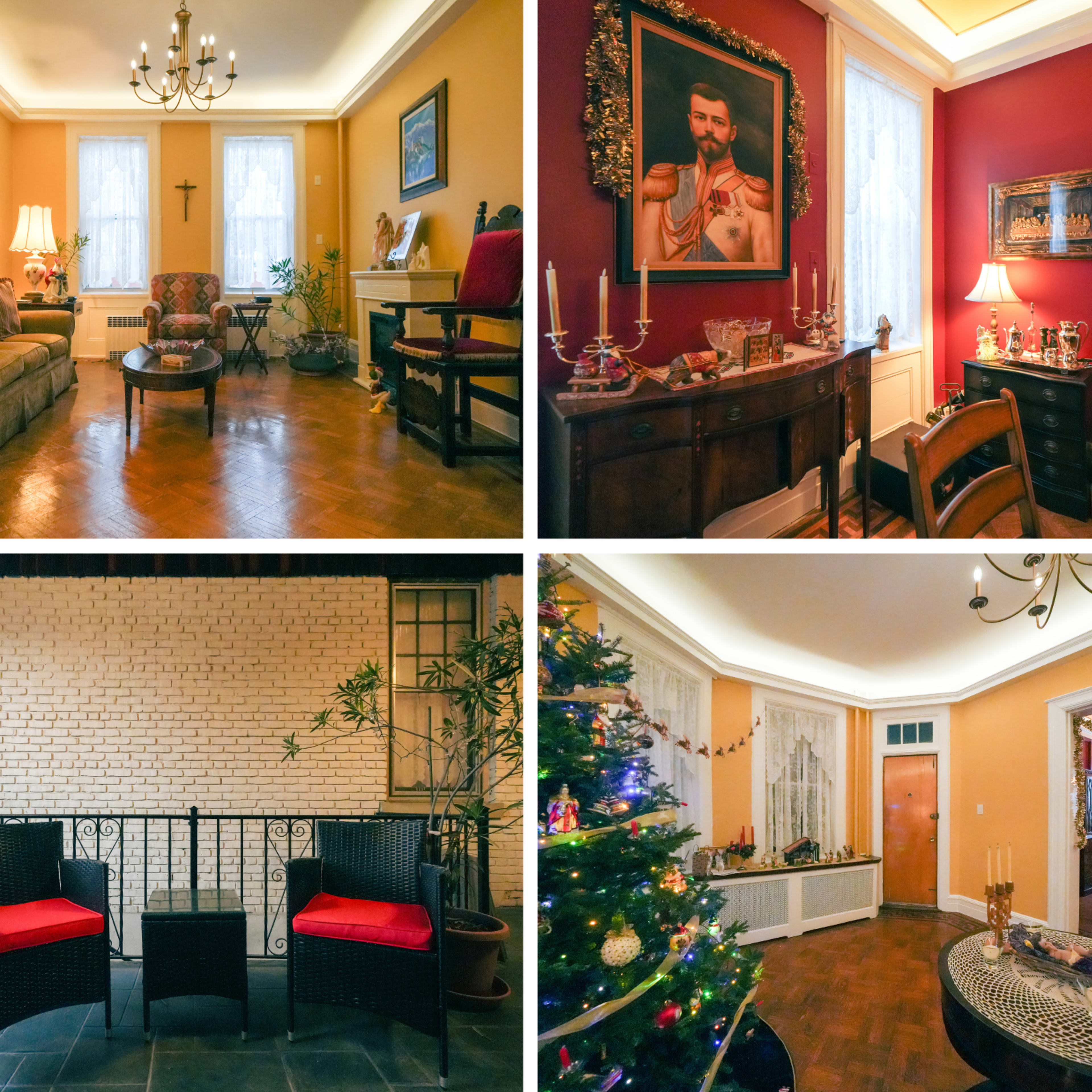 Vintage House with Antique Details, Rustic Carpets Image in Bayside, Queens County, NY