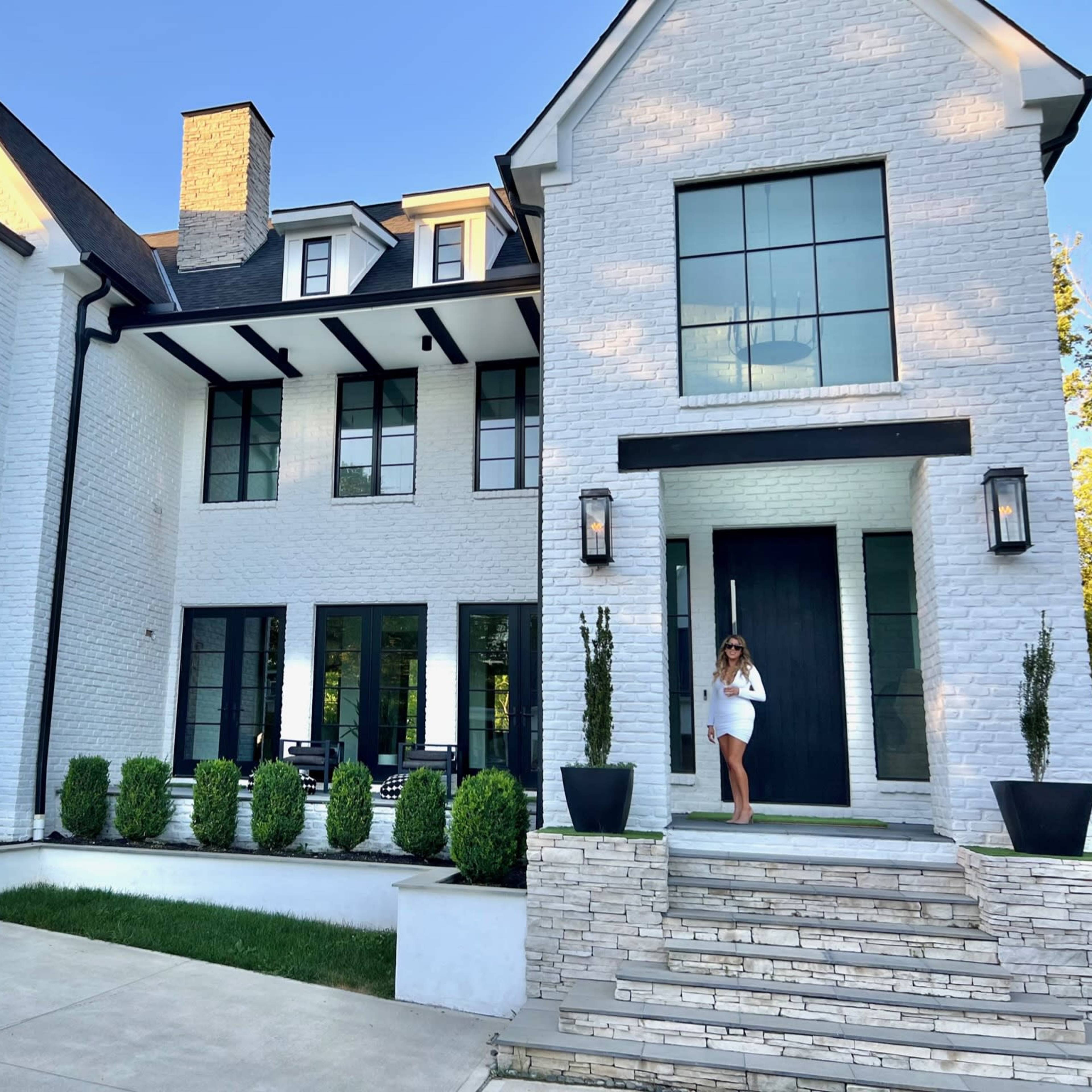 Modern stylish home with expansive outdoor living and pool Image in Concord Township, Dublin, OH