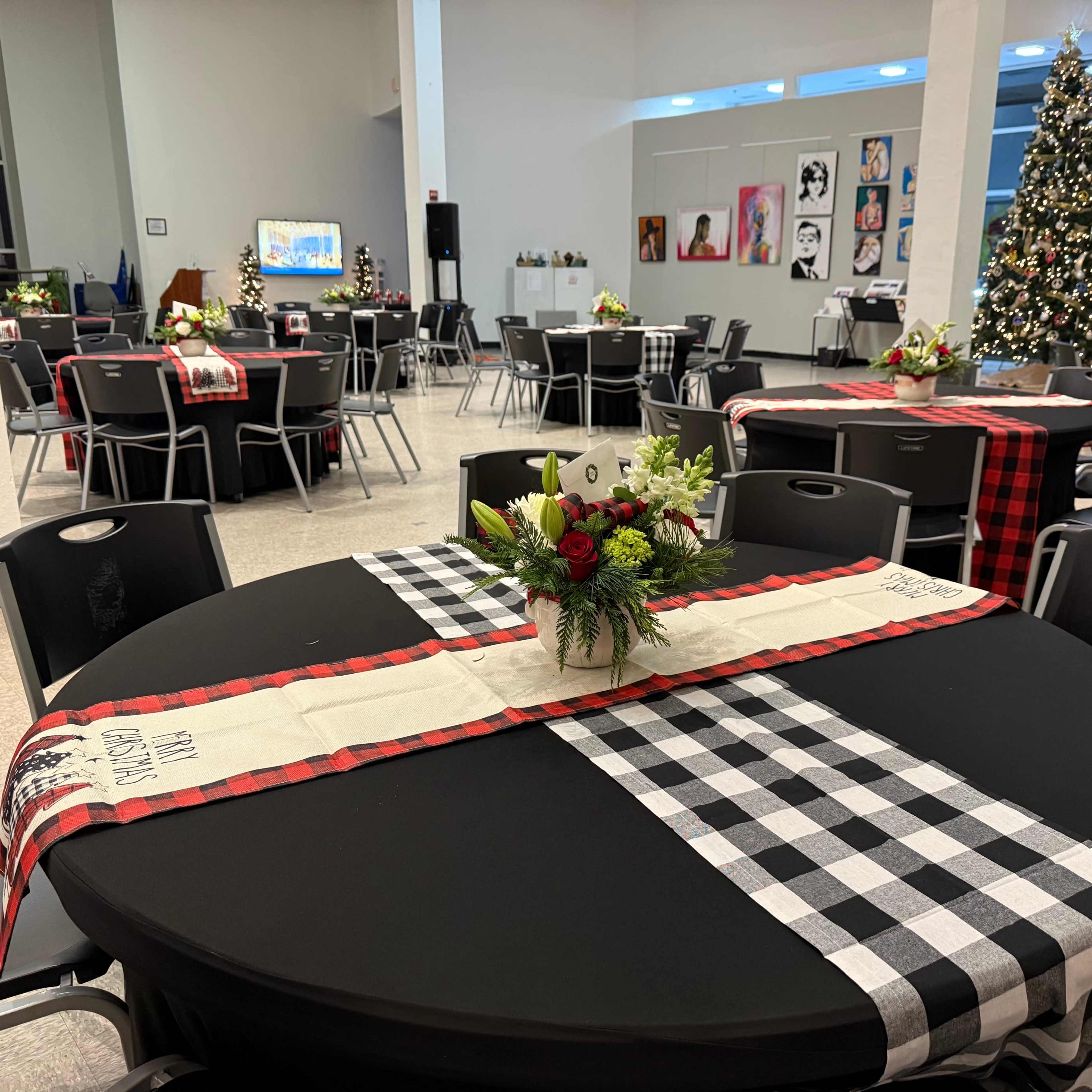 Downtown, original mid-century modern architecture with double height ceilings.  This Event Listing is for the main floor Great Hall and kitchen space.  A third floor treetop room, and roof deck is available on the Meeting Listing Image in Central Arlington, Arlington, TX