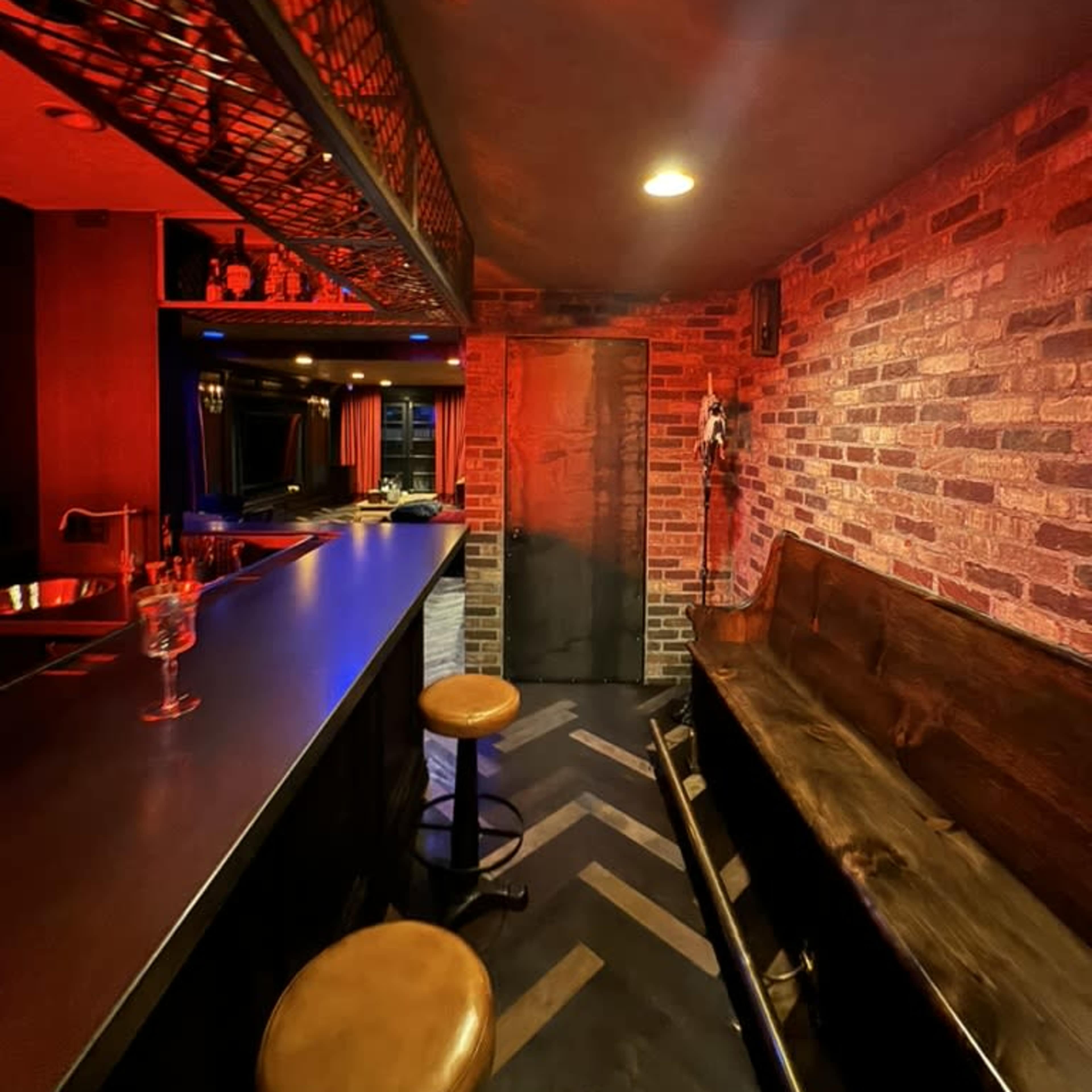 Twin Peaks Inspired Bar, Media Room, Bordello Poker Lounge Image in Los Feliz, Los Angeles, CA