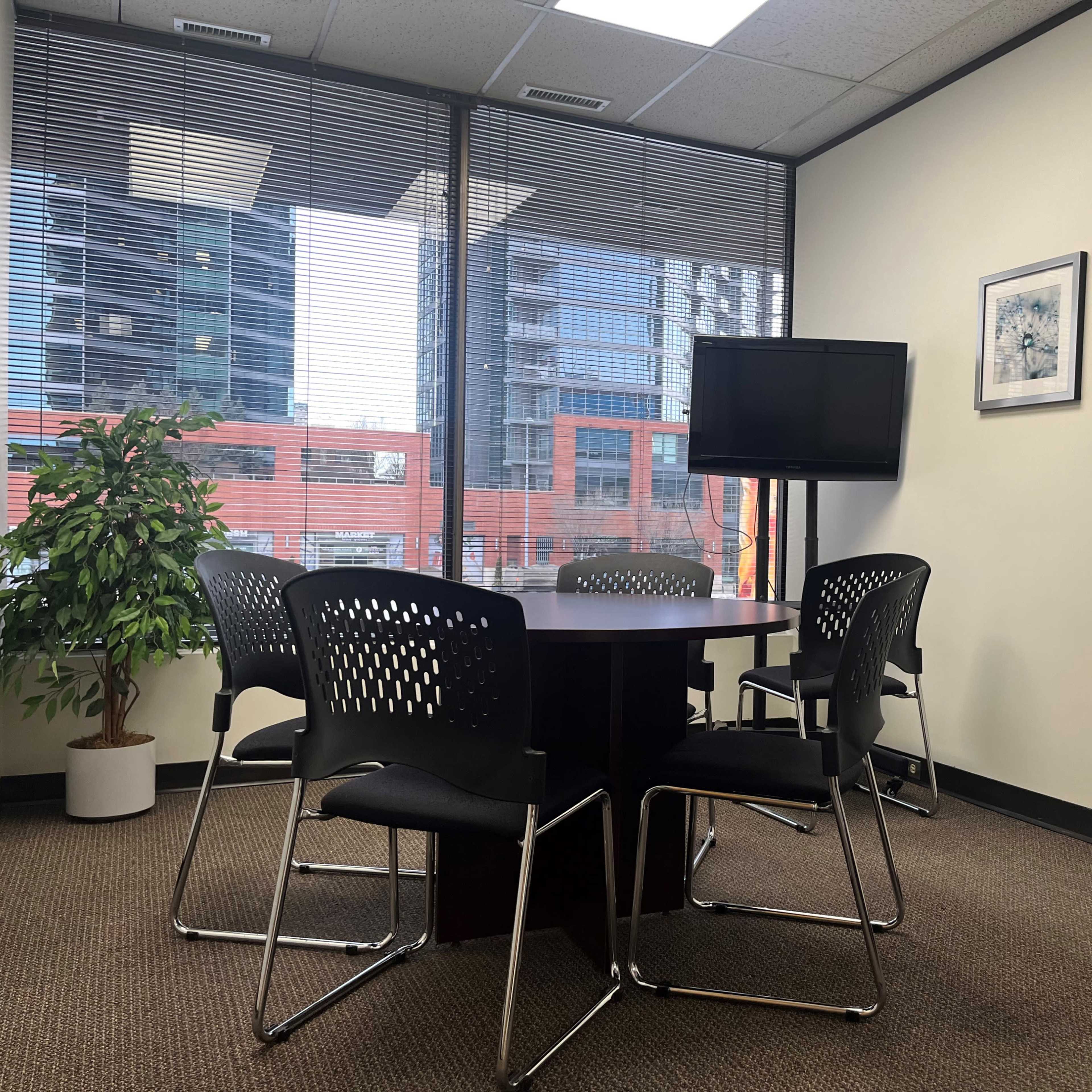 Meeting room located in the Beltline, just south of the core Image in Beltline, Calgary, AB