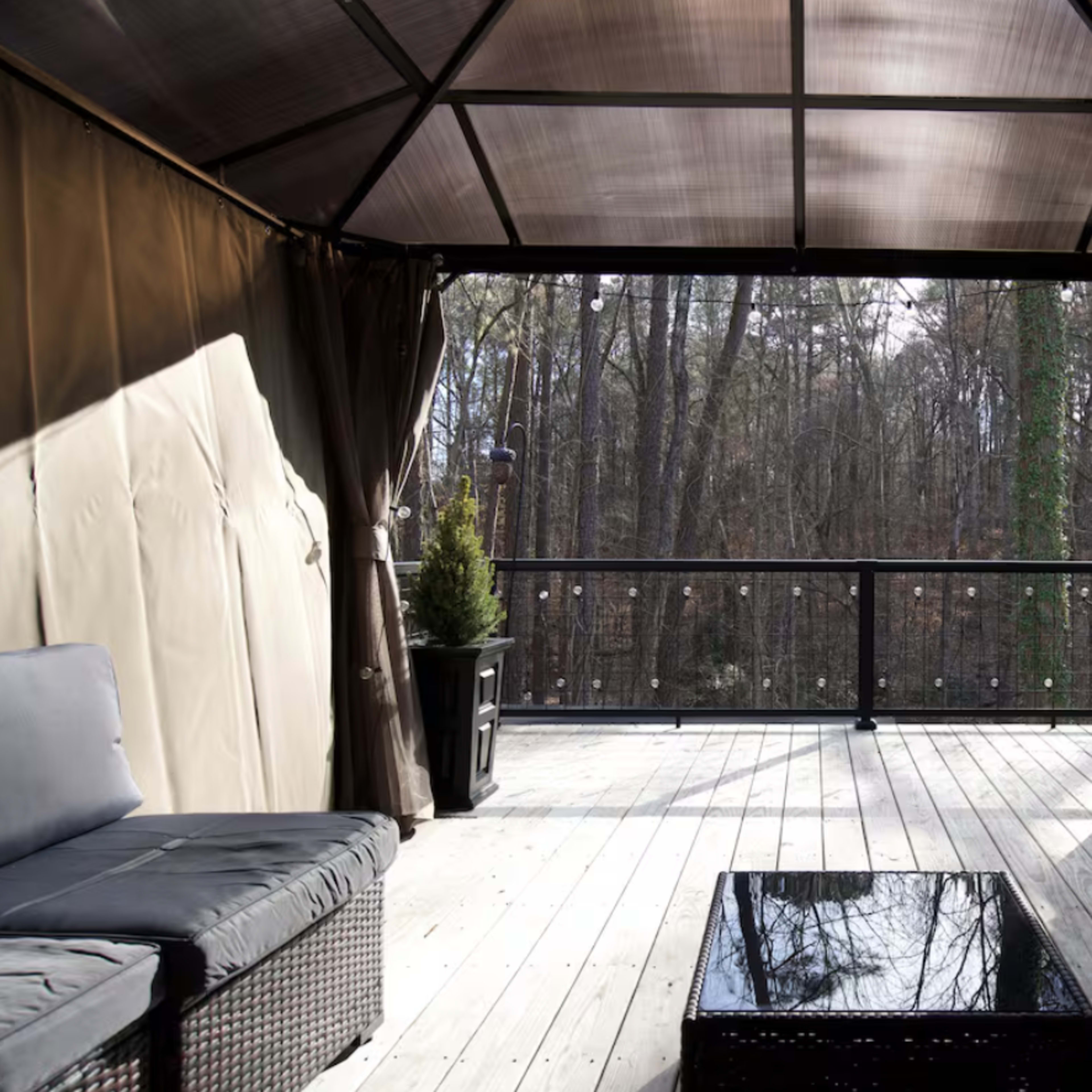 Luxury Suite with Nature Views & Private Deck Image in Cedar Hills, Durham, NC