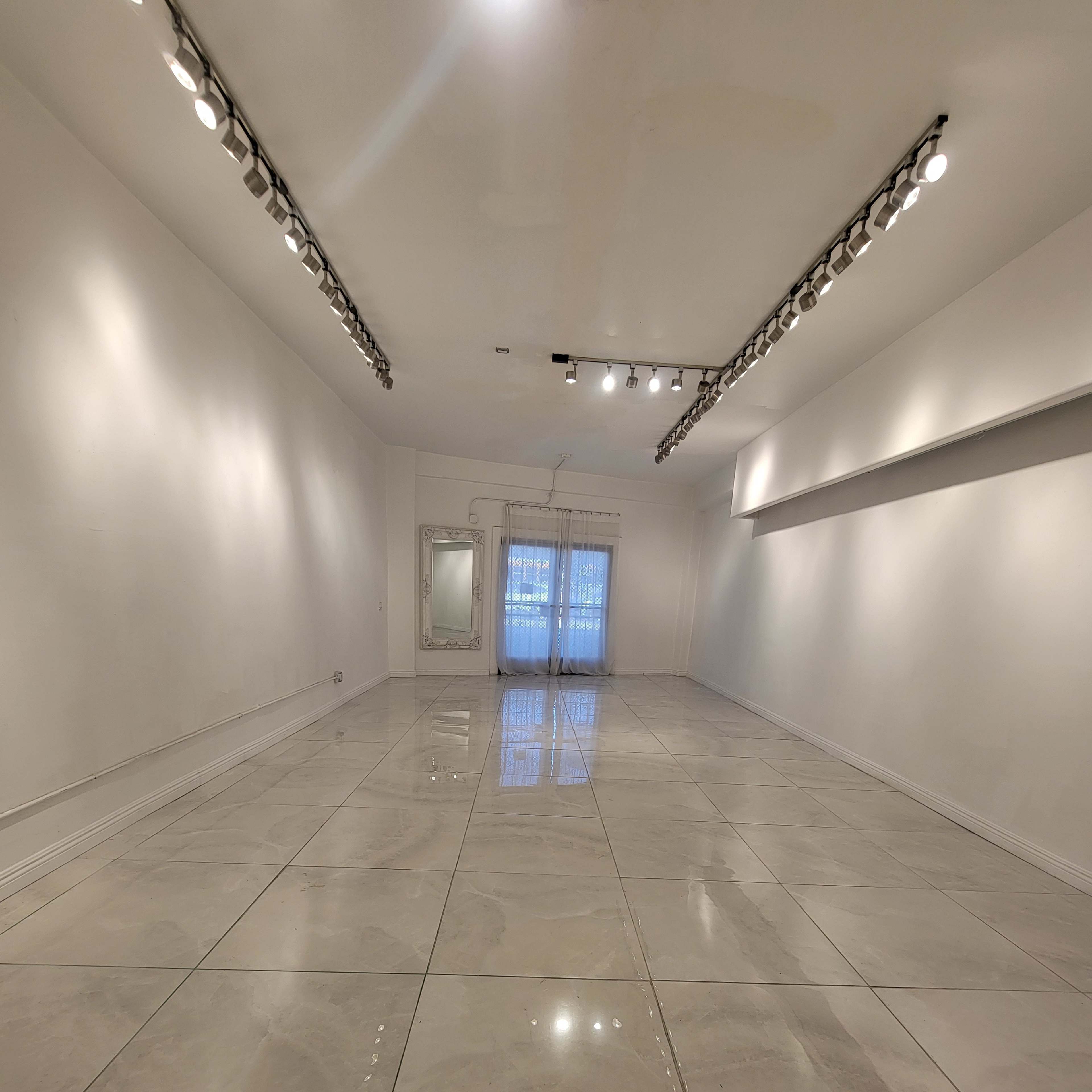 Stunning All White Marbled Art Gallery / Storefront Image in Silver Lake, Los Angeles, CA