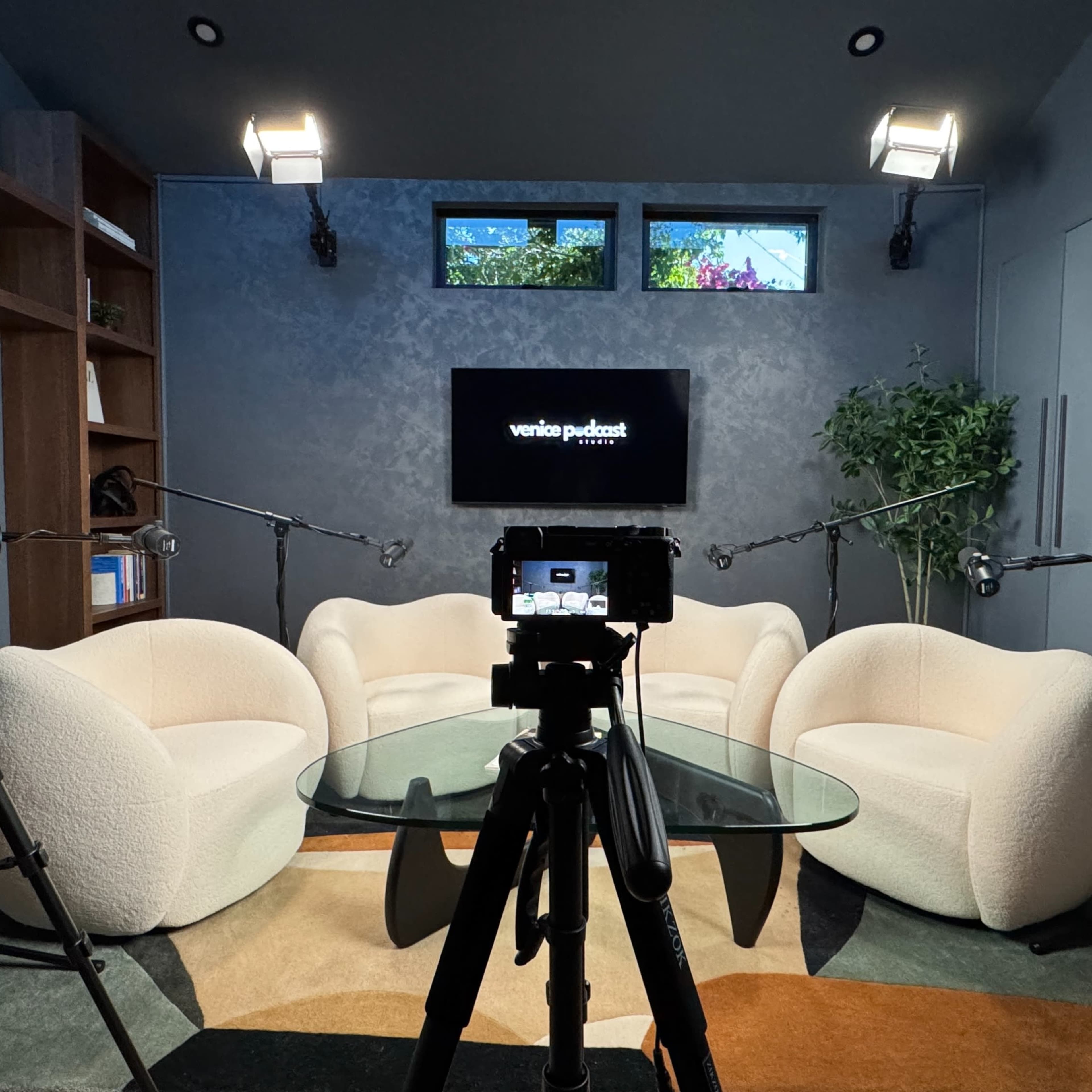 Fully-Equipped Podcast Studio – Private, Soundproof, Engineer Ready Image in Del Rey, Los Angeles, CA
