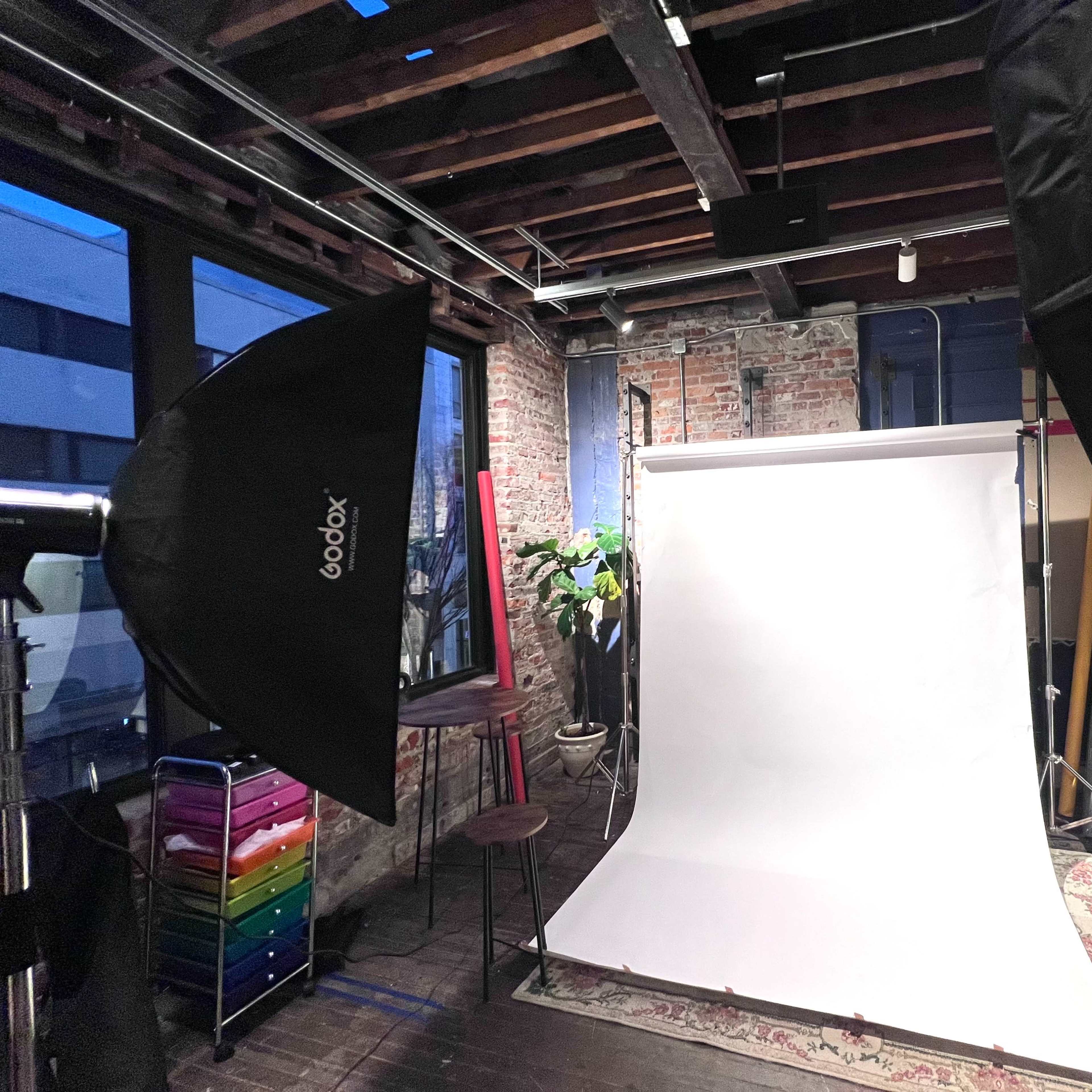 Downtown Norfolk Loft-Style Photography Space with Tons of Natural Light and Exposed Brick | Industrial/Loft-Style Studio Space Image in Downtown, Norfolk, VA