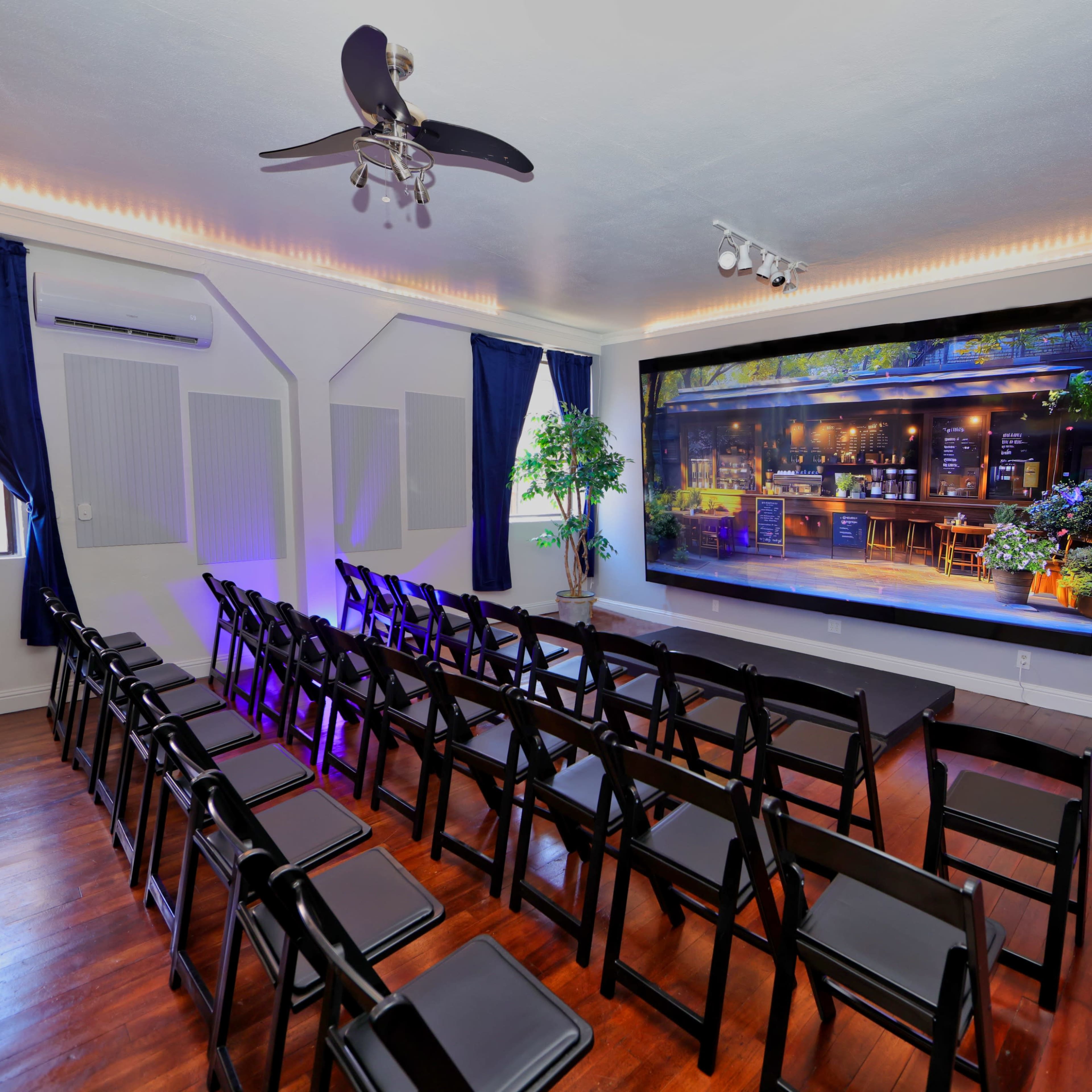 Production studio with a 7ft x 12ft video wall / virtual backdrop Image in Martinez, Martinez, CA
