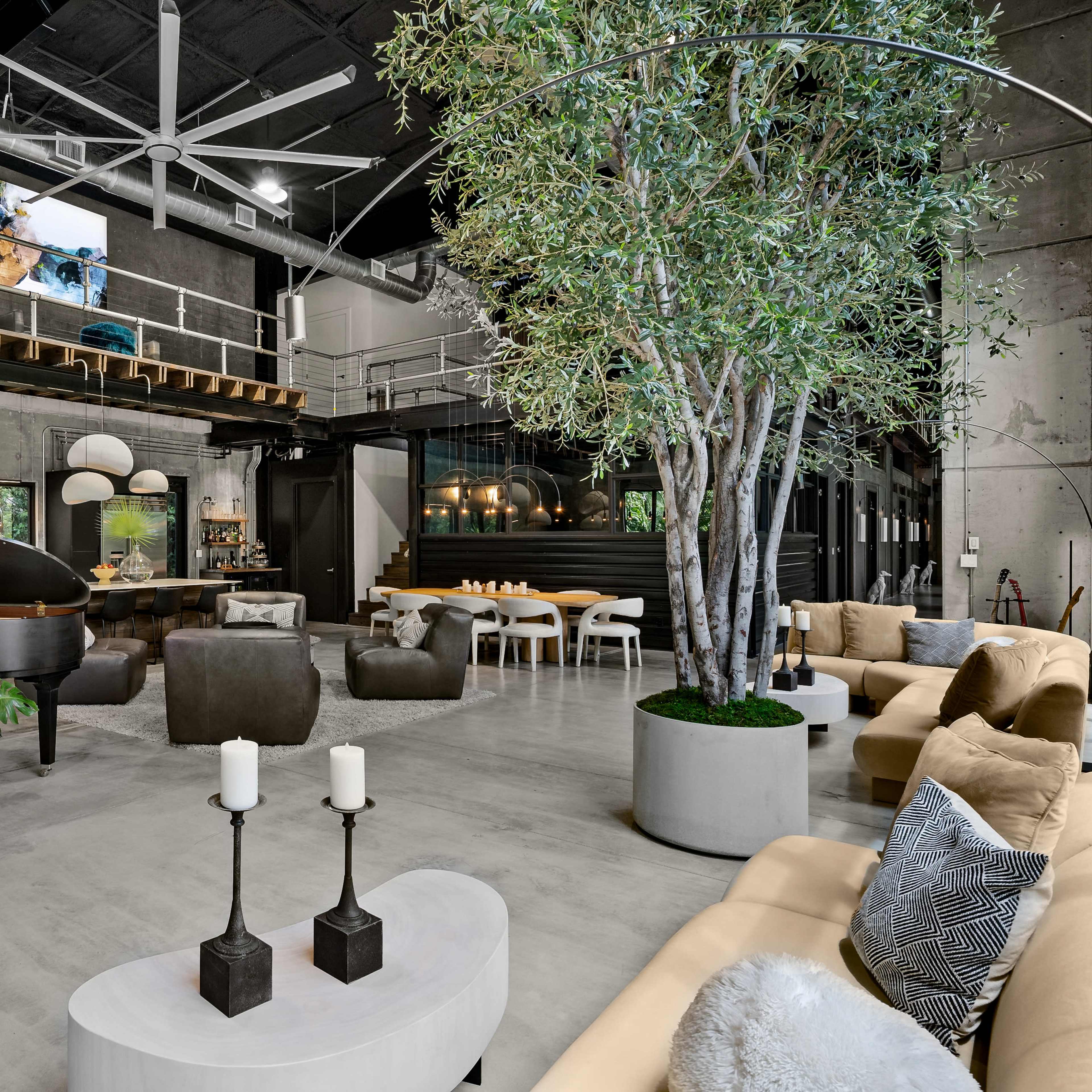 2.5-Acre Estate w/ Cinema, Gym, Pool, Pickle Ball, Hot Tub, Cat Walk, Pool Table - Industrial Modern Aesthetic Image in Urban Estates, Naples, FL