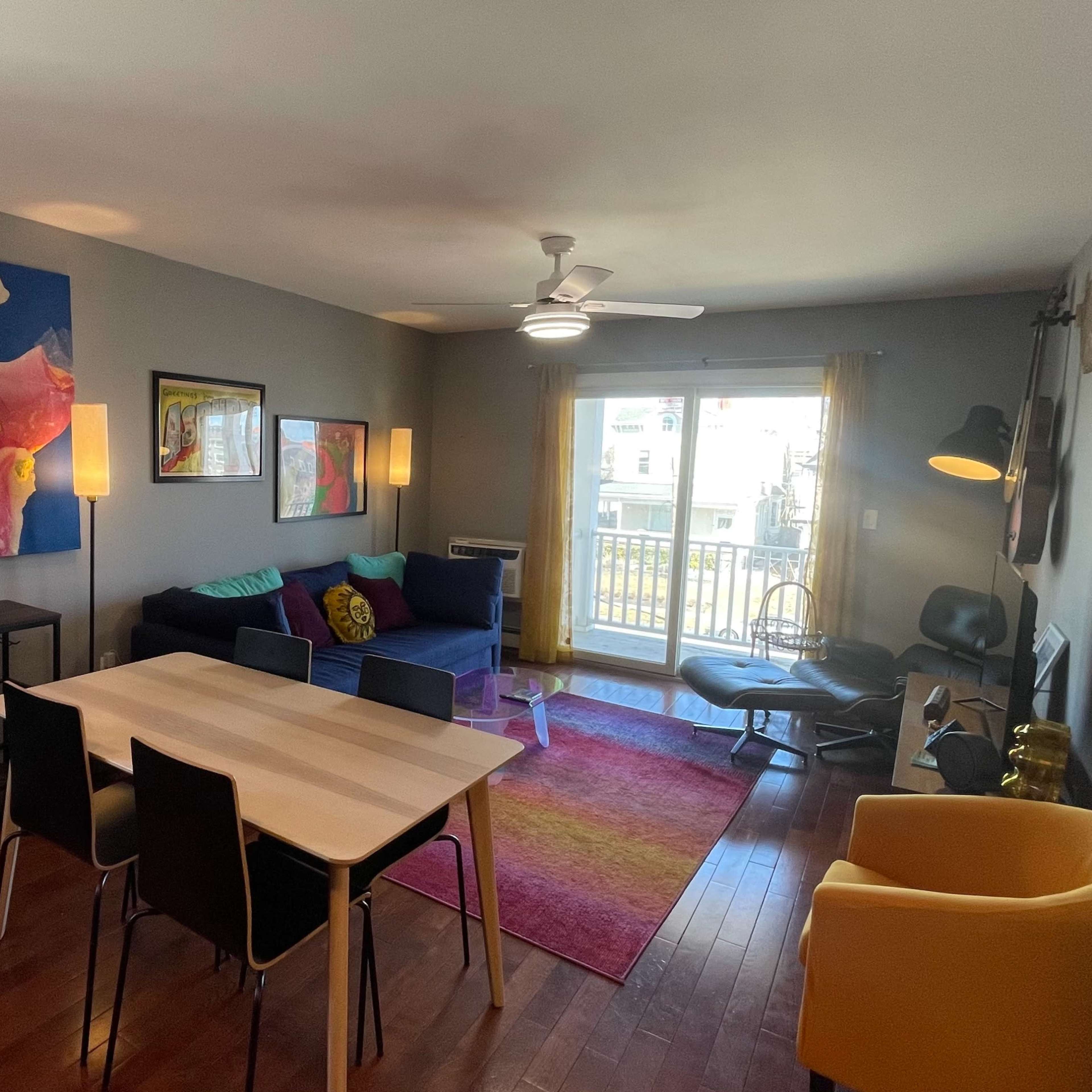 1-bedroom apartment with large private balcony, 3 blocks from the beach Image in Asbury Park, Asbury Park, NJ