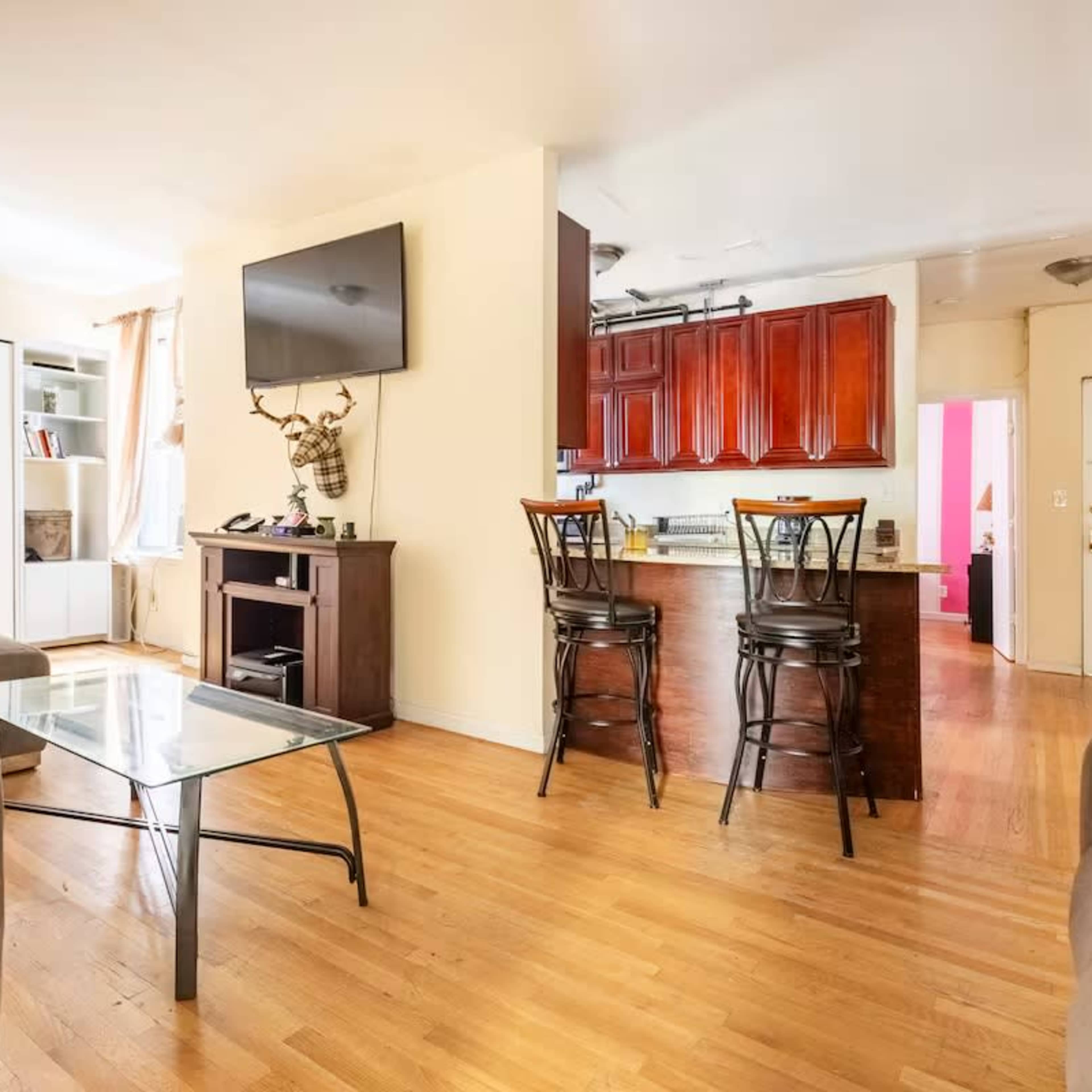 Uptown Living Room & Kitchen for Filming And Photoshoots Image in Little Dominican Republic, New York, NY