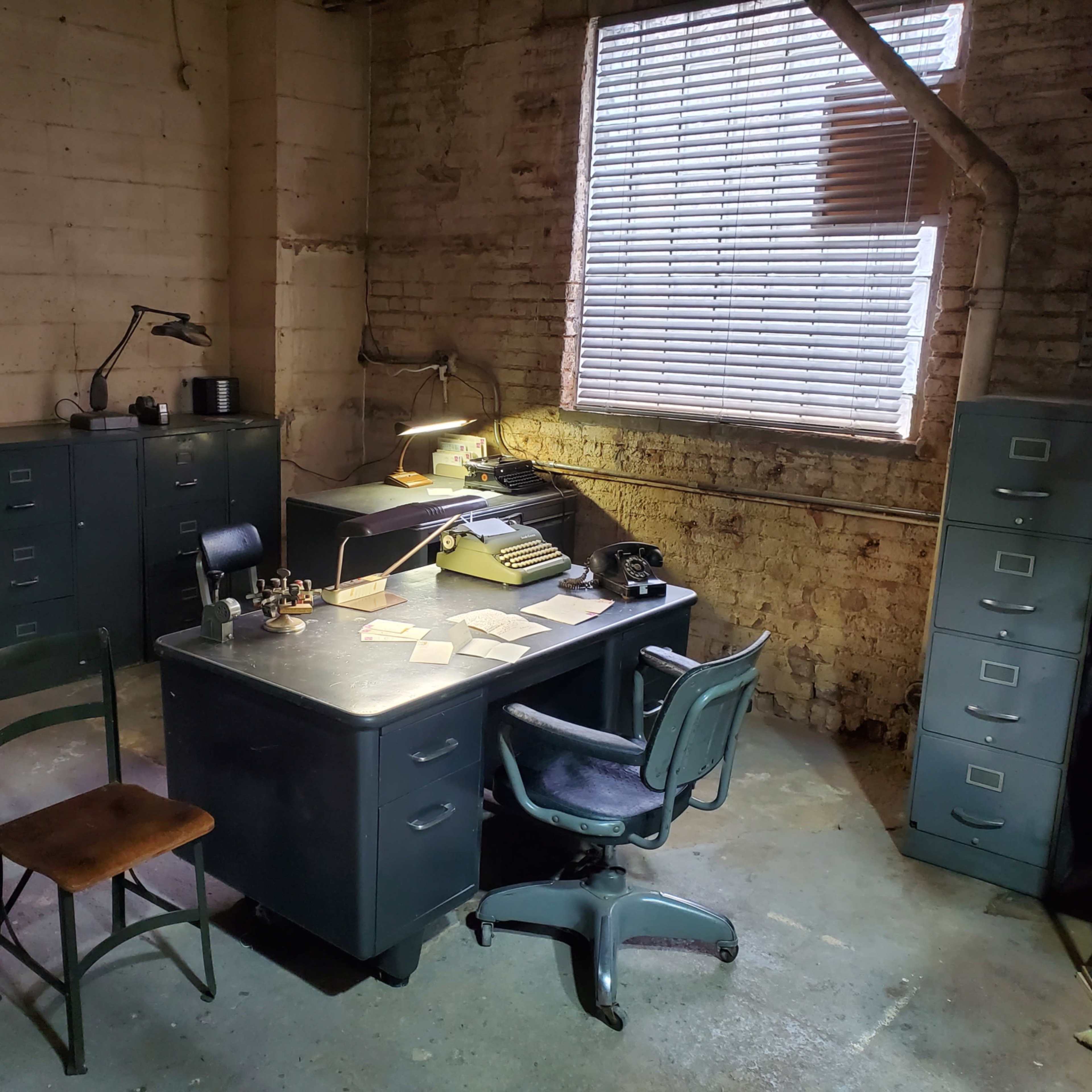 Authentic Vintage Detective’s Office Set Image in Williamsburg, Brooklyn, NY