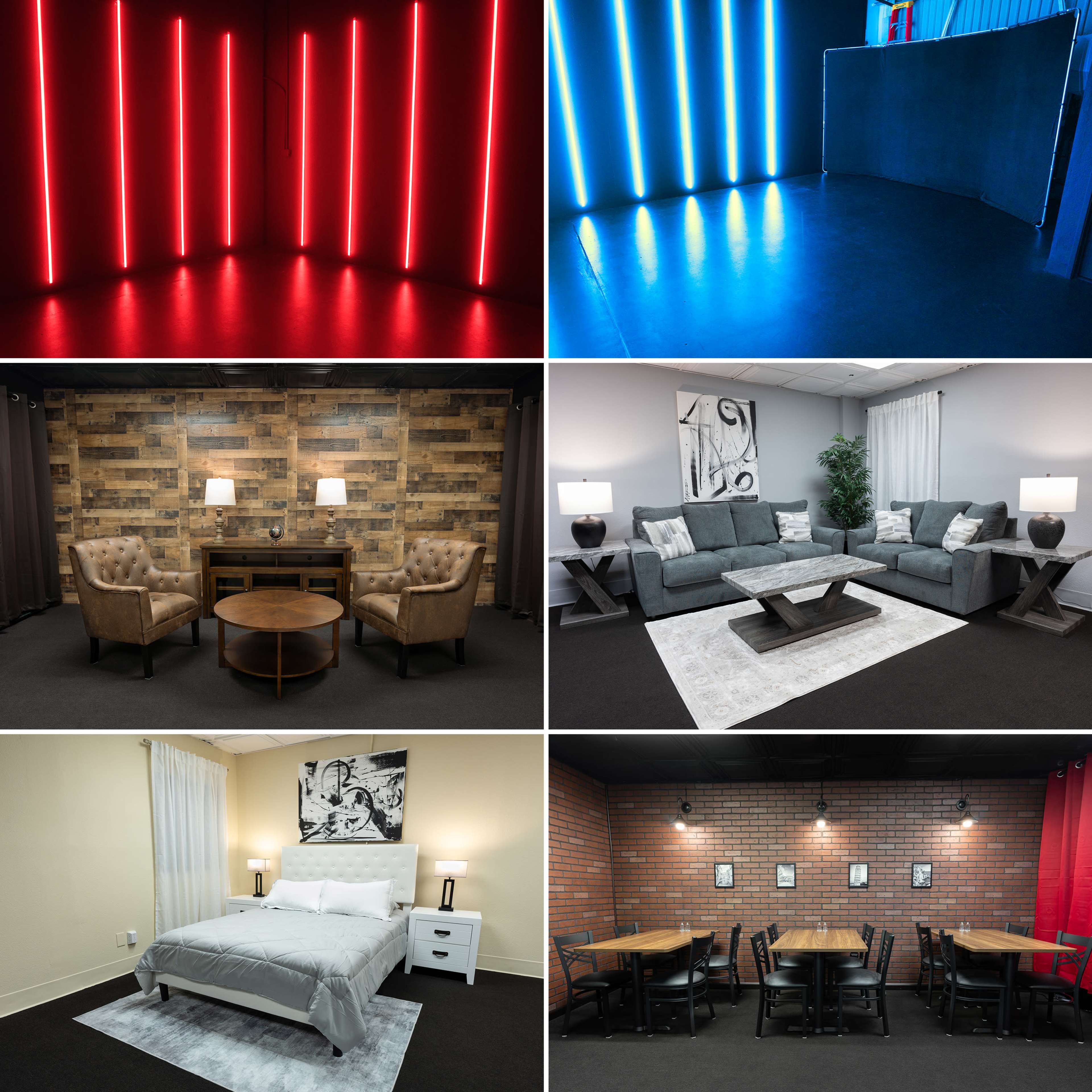 Multi Set Studio [ Light Walls, Restaurant, Living Room, Hotel/Bedroom, Elegant Room, Warehouse ] Doubt Me Studios Image in Paramount, Paramount, CA