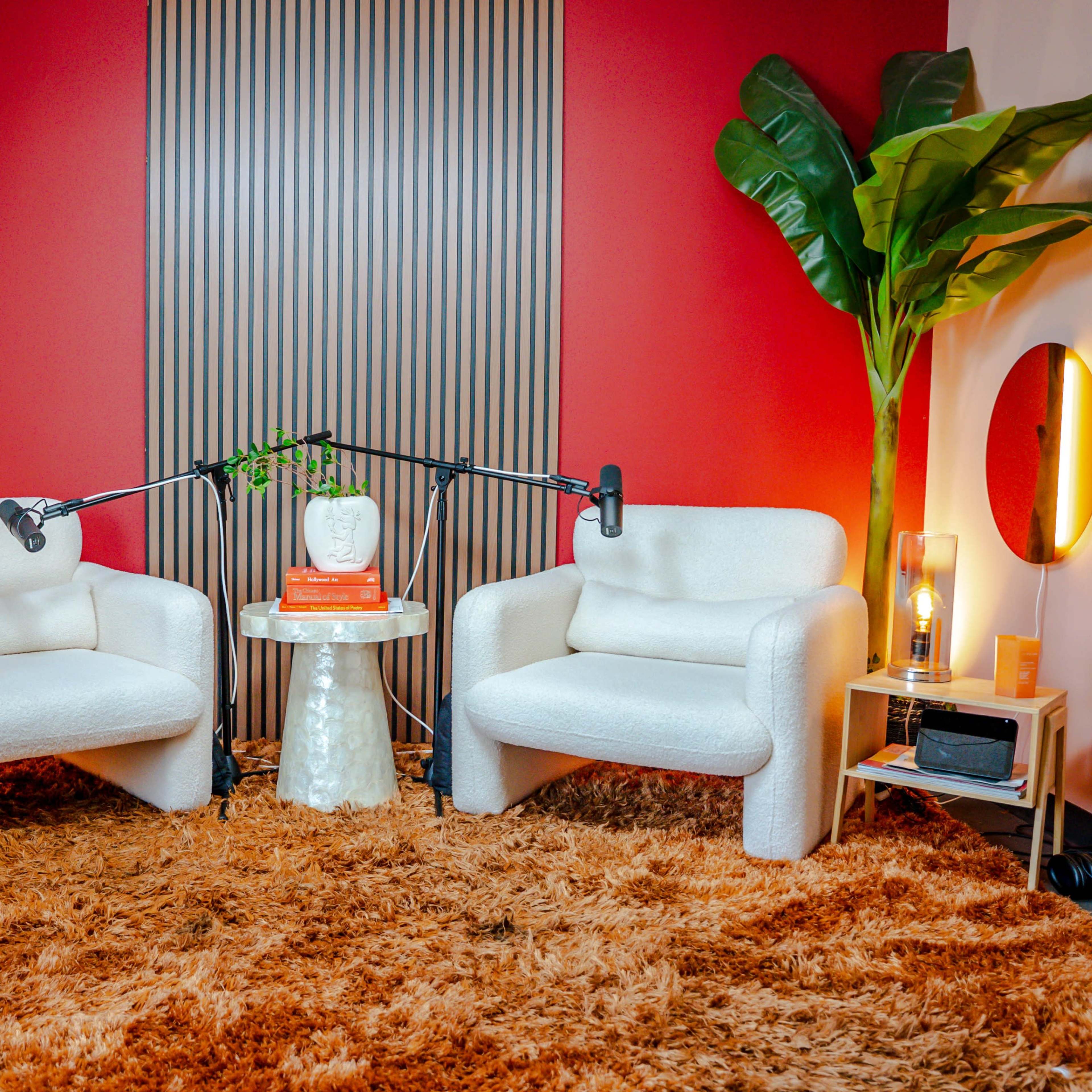 Pre-Lit Cozy Podcast Recording Studio- Burbank / Podcast Space - Burbank - ALL AUDIO EQUIPMENT INCLUDED!!! - Video Services Available! Image in Burbank, Burbank, CA