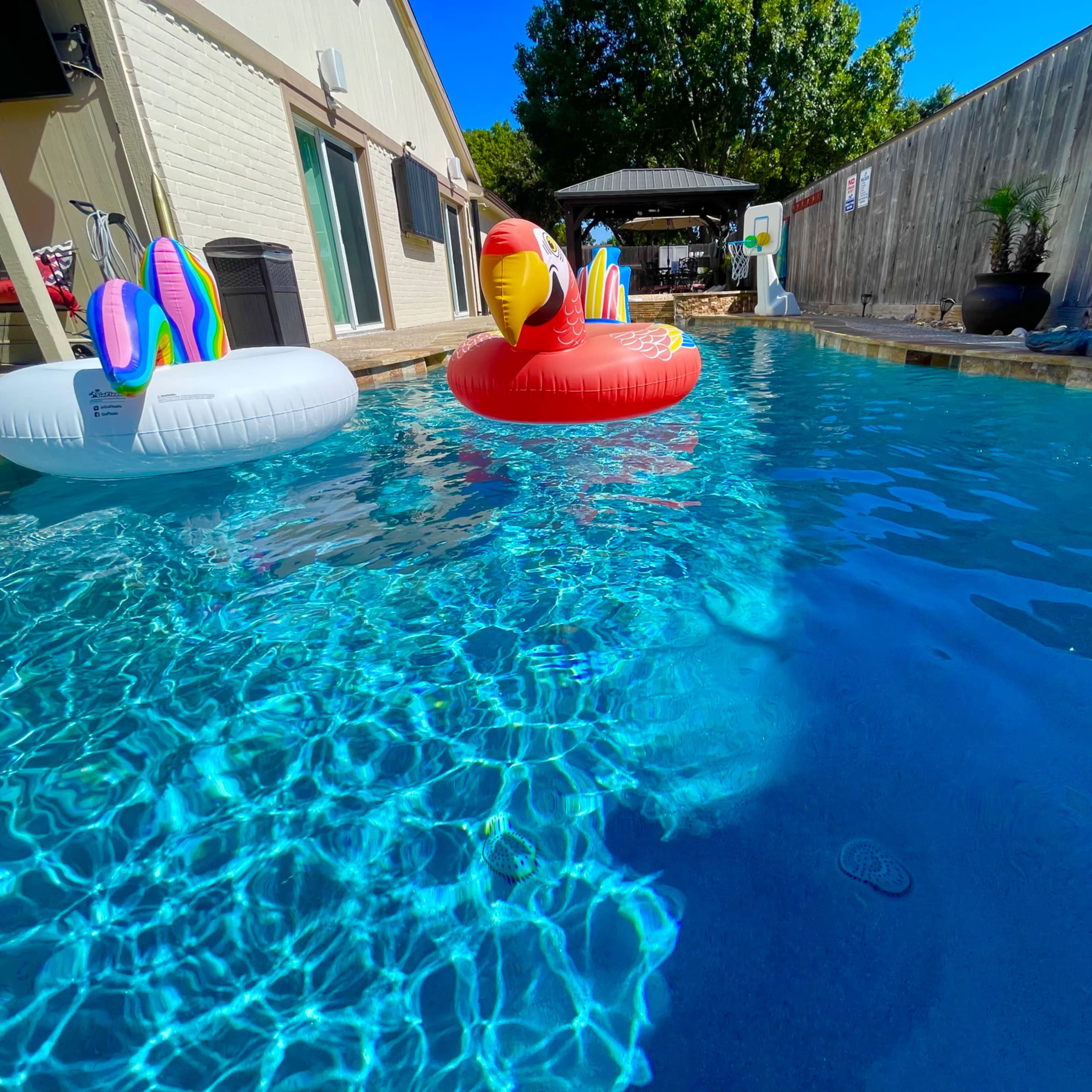 Private Pool and Bathroom Image in Cypress Meadows, Katy, TX