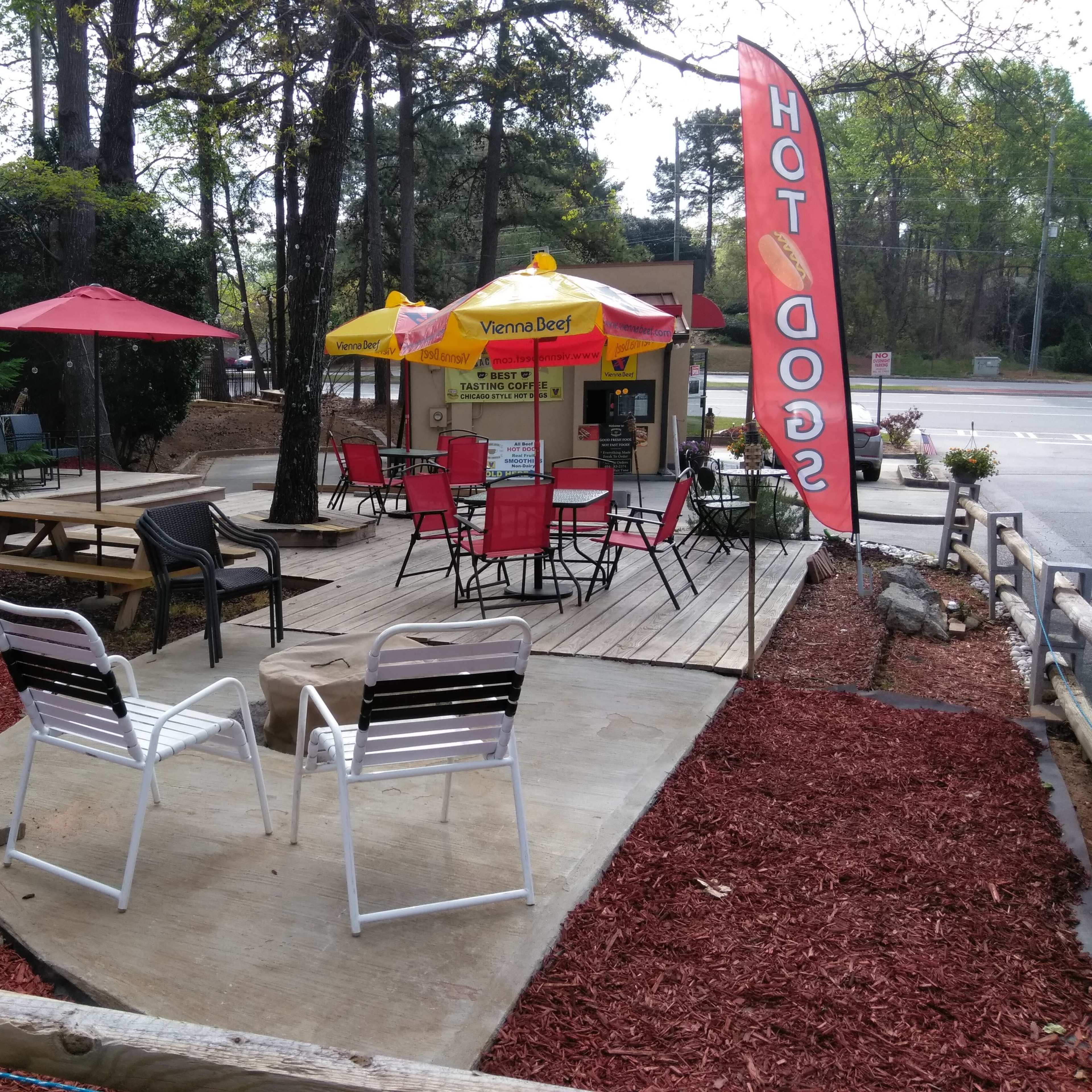 Hidden Cafe Patio Space with Welcoming Vibes Image in , Marietta, GA