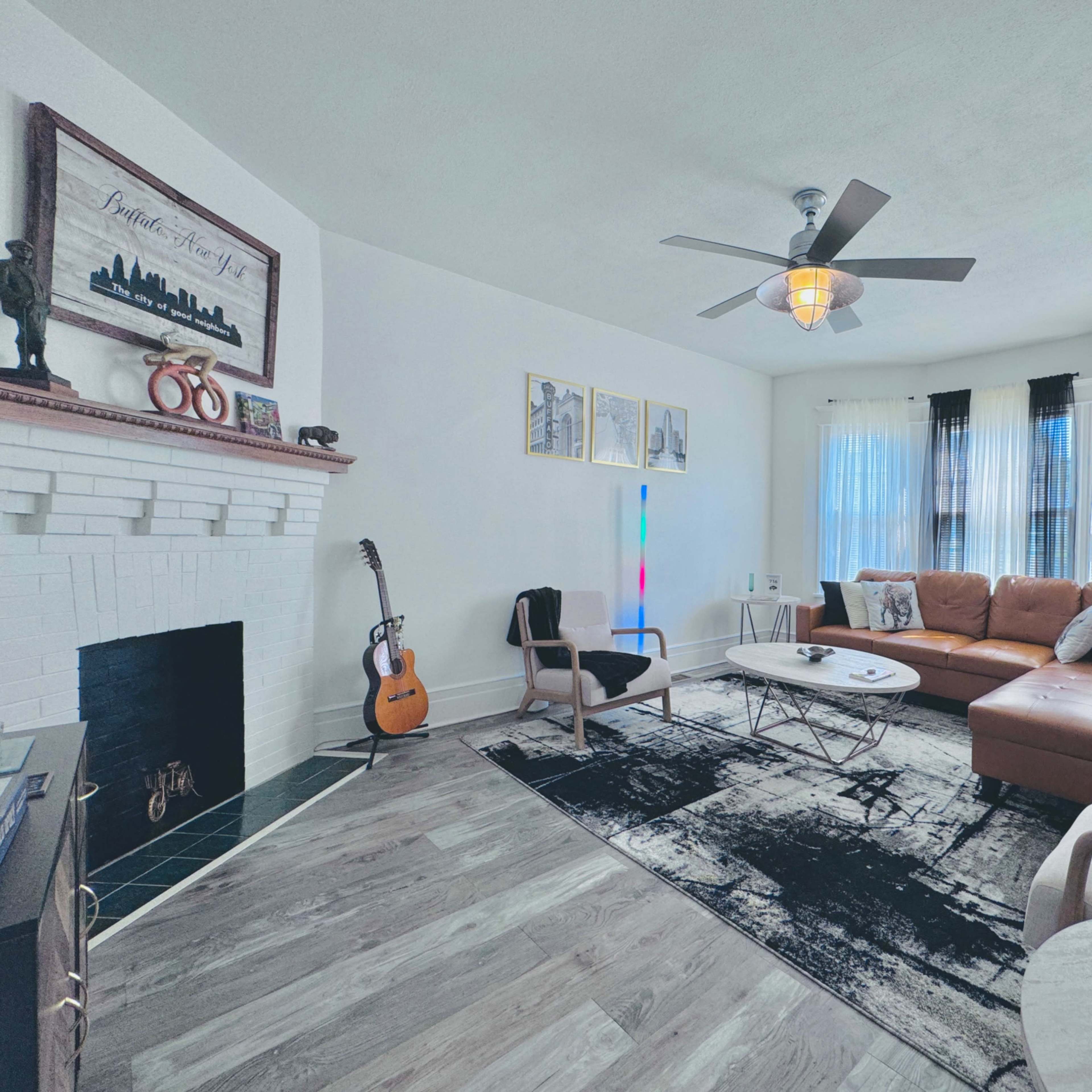Top 1% Airbnb themed for all things  Buffalo decor Image in Leroy, Buffalo, NY